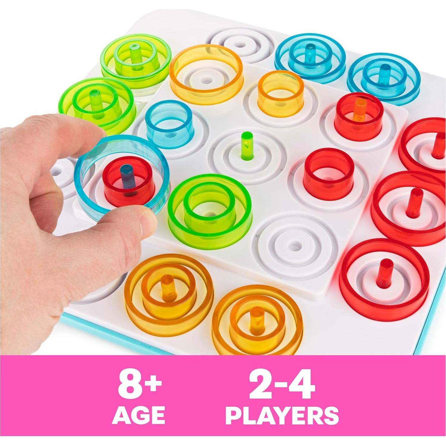 Juego de Mesa Otrio Spin Master - Estrategia 2-4 Jugadores