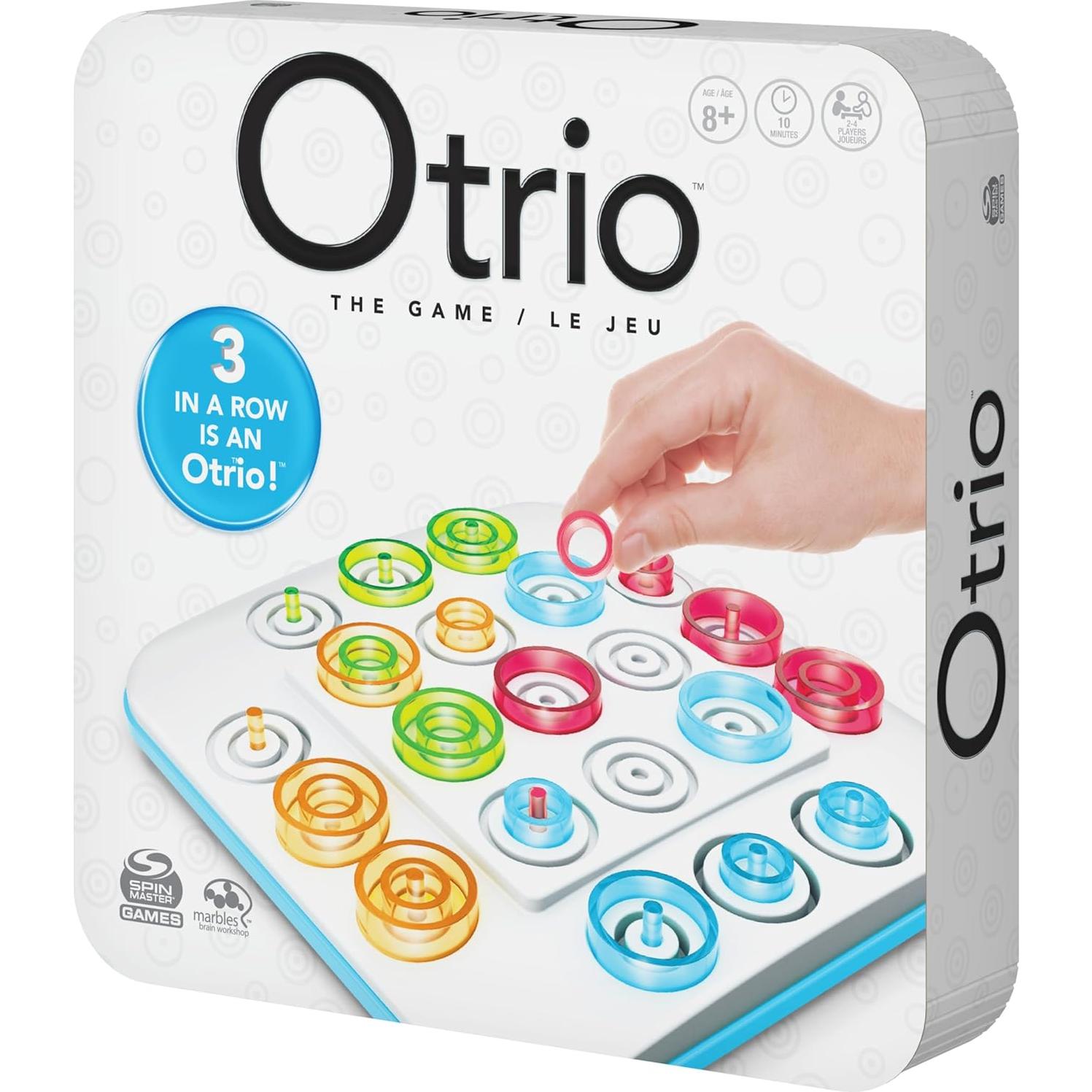 Juego de Mesa Otrio Spin Master - Estrategia 2-4 Jugadores
