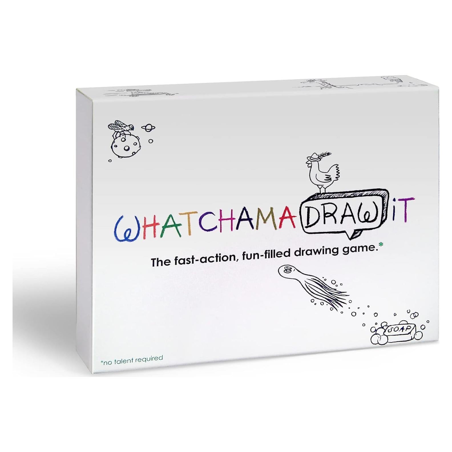 Juego de Dibujo Rápido WhatchamaDrawit Imagineering - Familiar