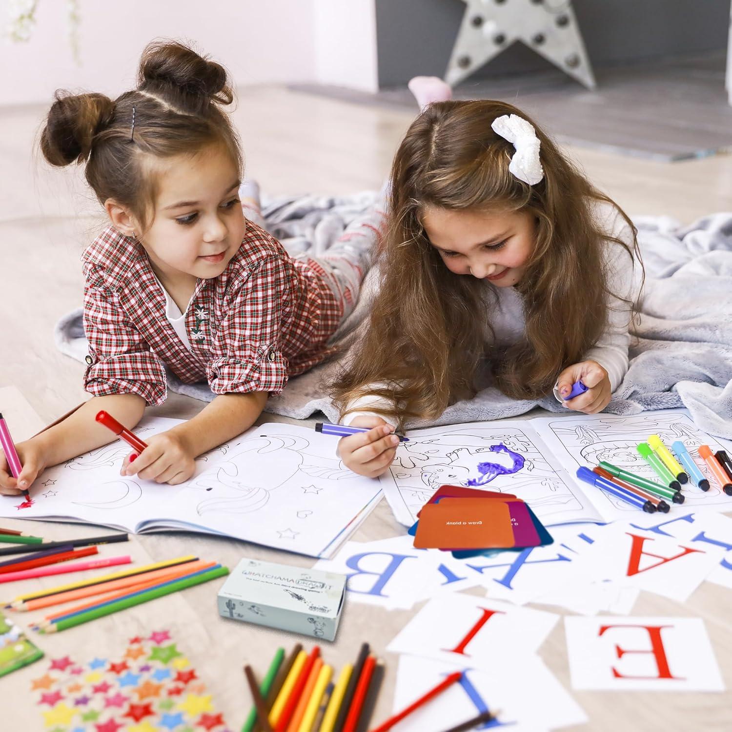 Juego de Dibujo Rápido WhatchamaDrawit Imagineering - Familiar