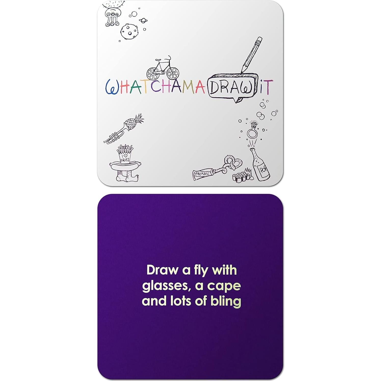 Juego de Dibujo Rápido WhatchamaDrawit Imagineering - Familiar