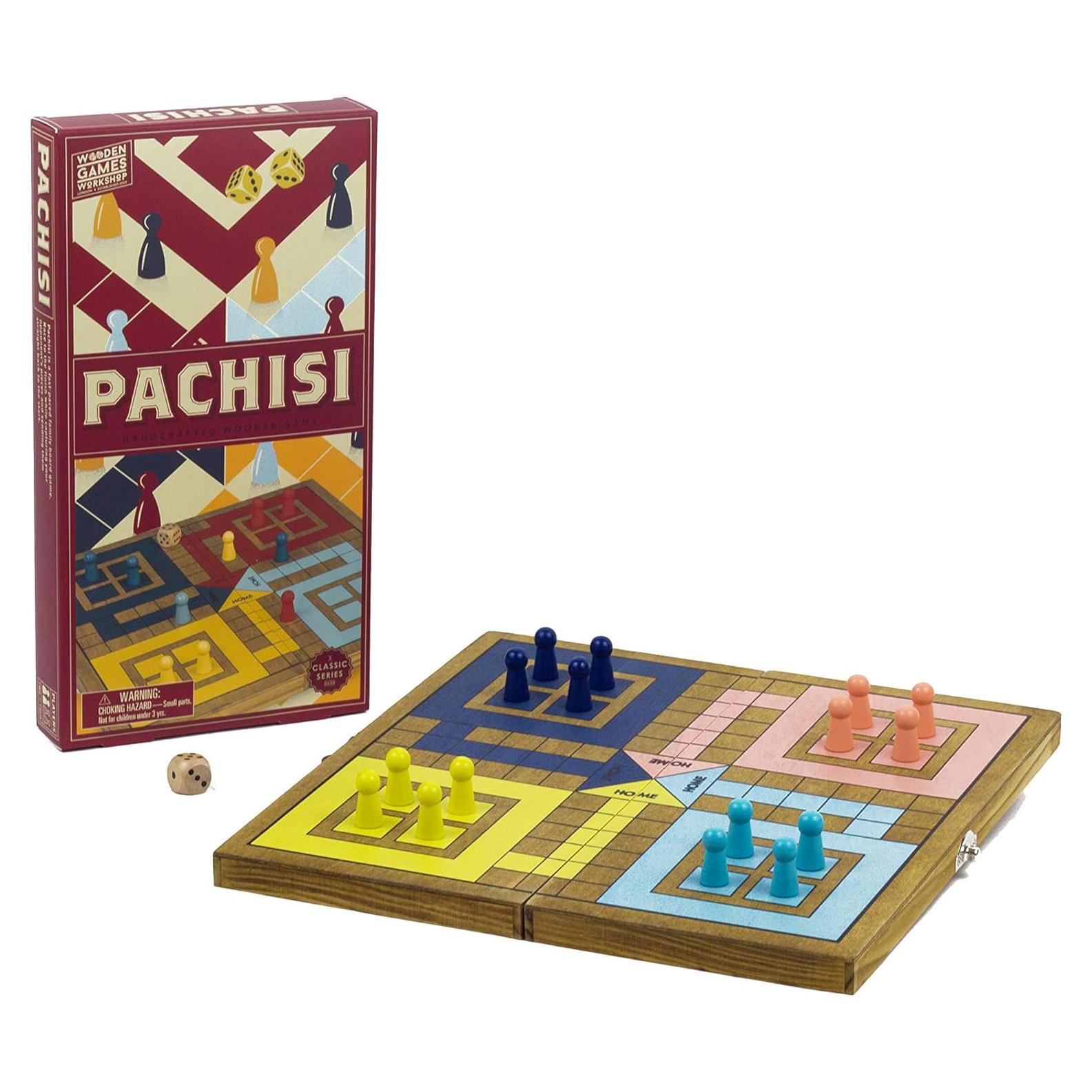 Juego de Mesa Pachisi de Madera - Professor Puzzle - 2 a 4 Jugadores