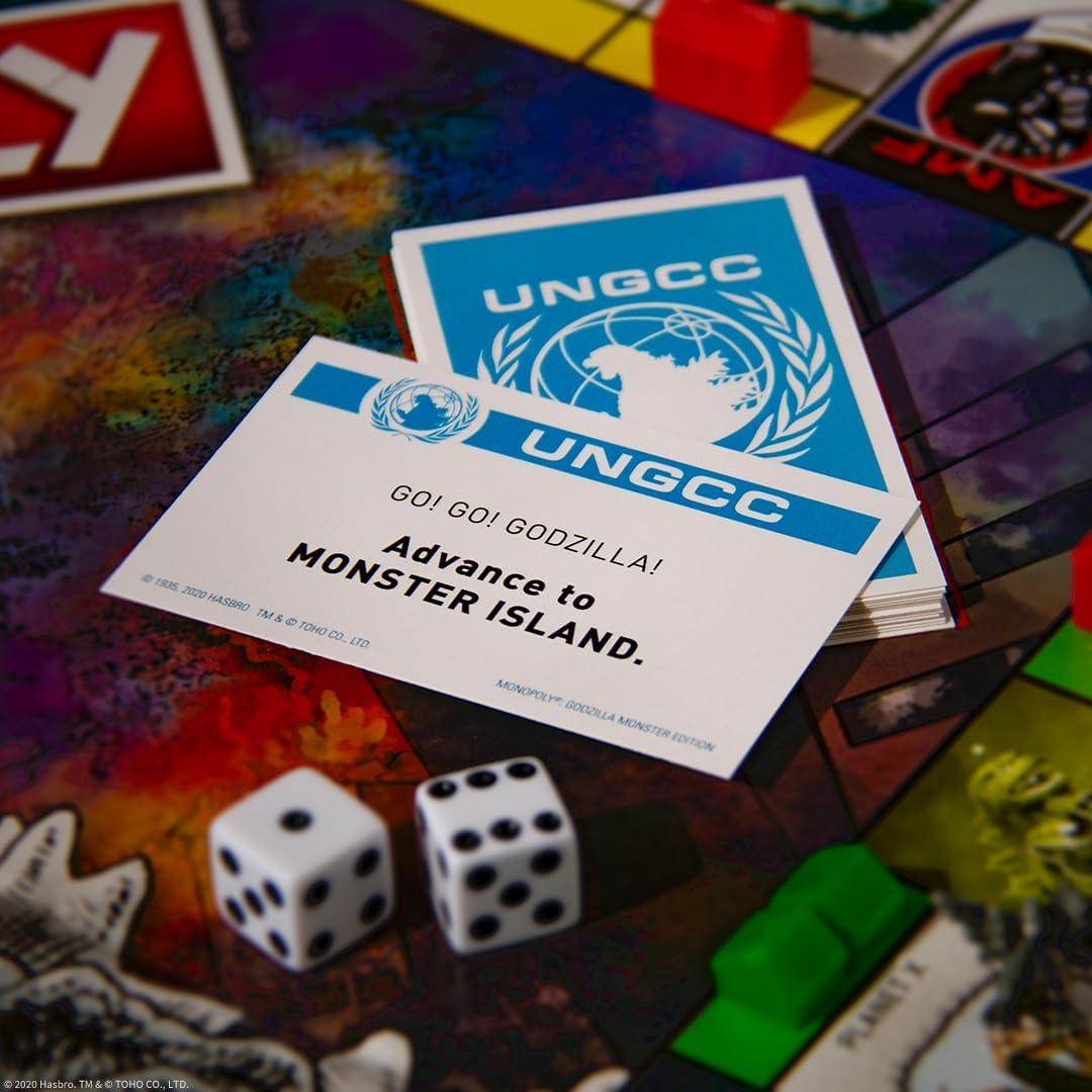 Monopoly Godzilla USAopoly - Juego de mesa coleccionable