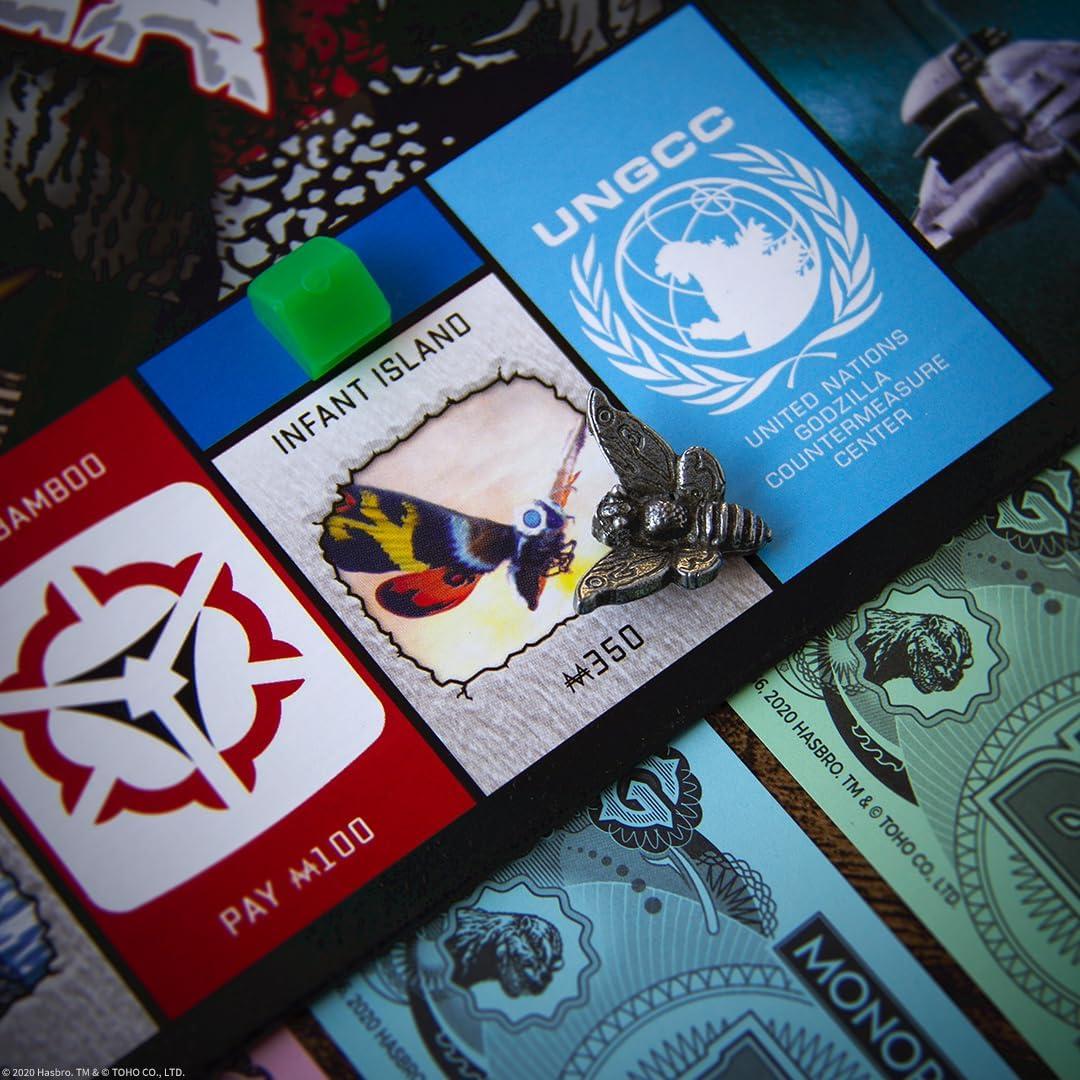 Monopoly Godzilla USAopoly - Juego de mesa coleccionable
