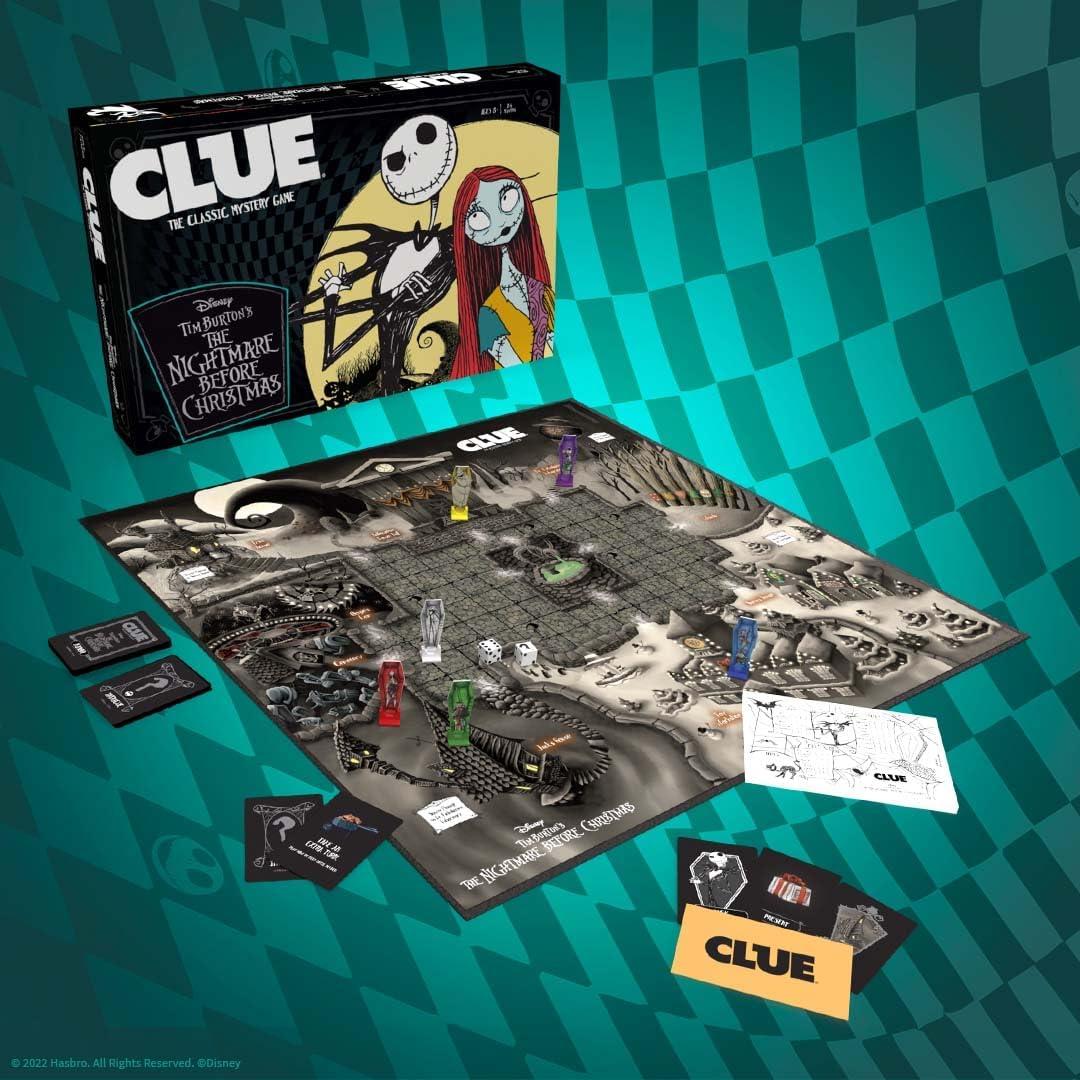 Juego de Clue Disney El extraño mundo de Jack - 2 a 6 jugadores