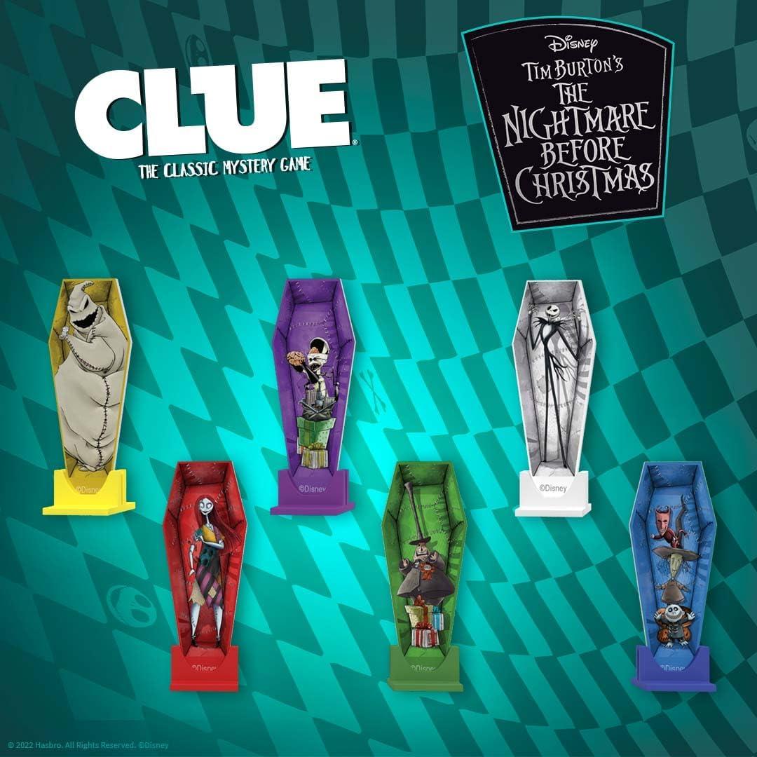 Juego de Clue Disney El extraño mundo de Jack - 2 a 6 jugadores