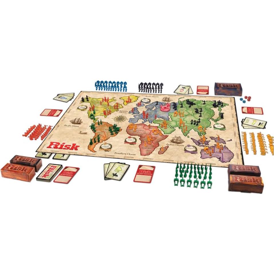 Juego de Mesa Riesgo Hasbro Gaming con Dragón y Alexa