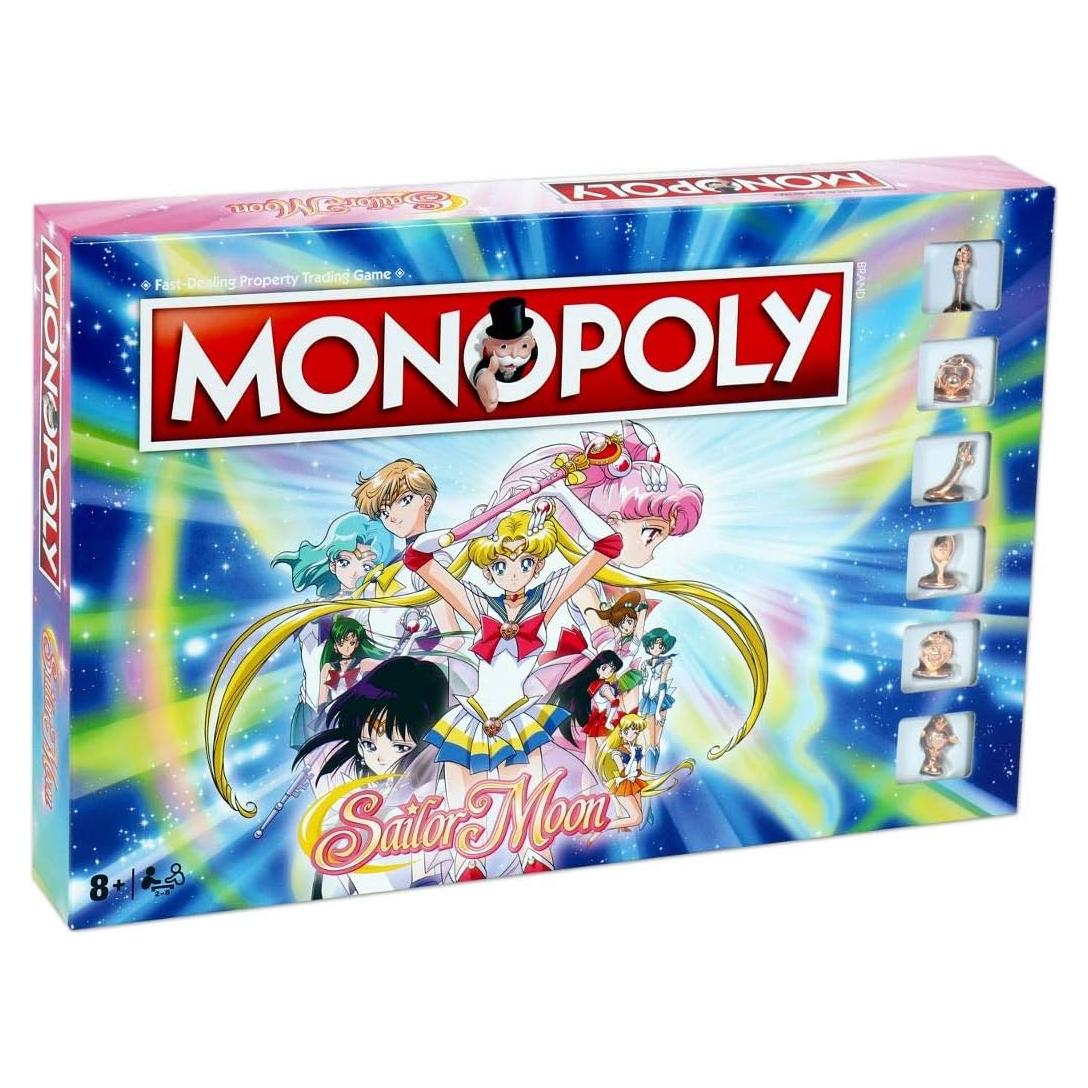 Juego de Mesa Monopoly Sailor Moon - 2+ Jugadores - 9+ Años