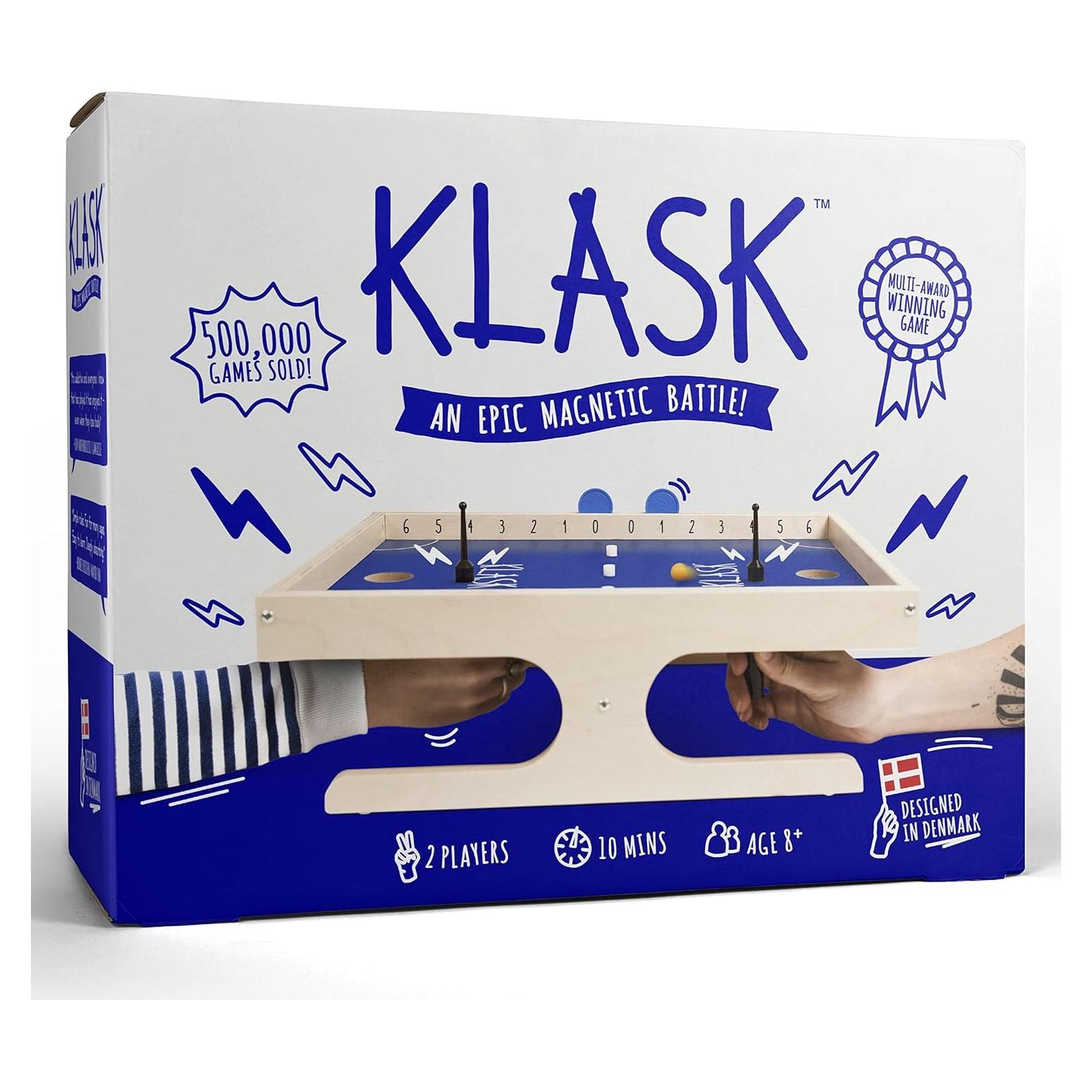 Juego de Fiesta Magnético KLASK - Hockey de Aire para 2 Jugadores