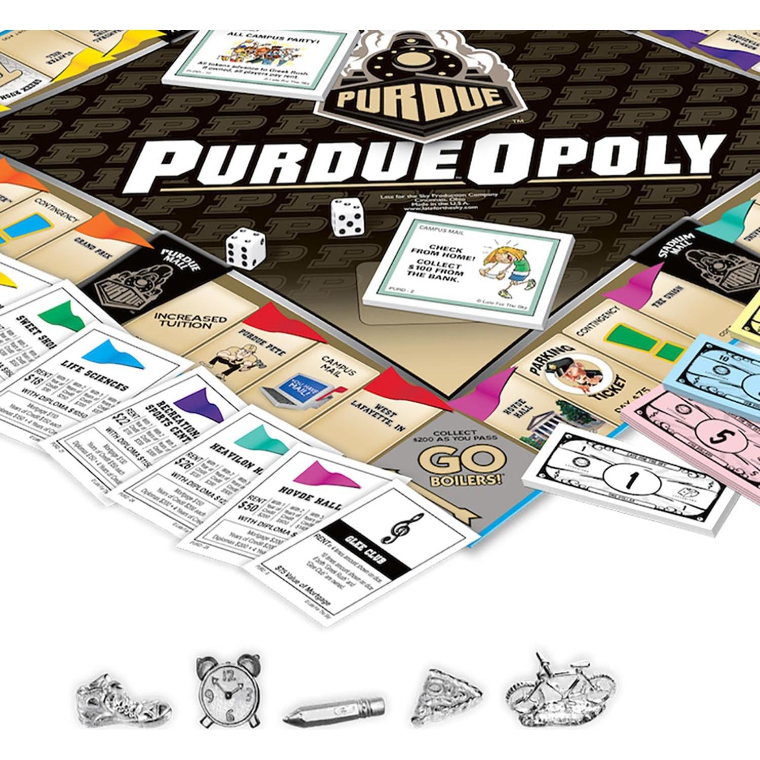 Juego de Mesa Purdueopoly Tarde para el Cielo - 2 a 6 Jugadores