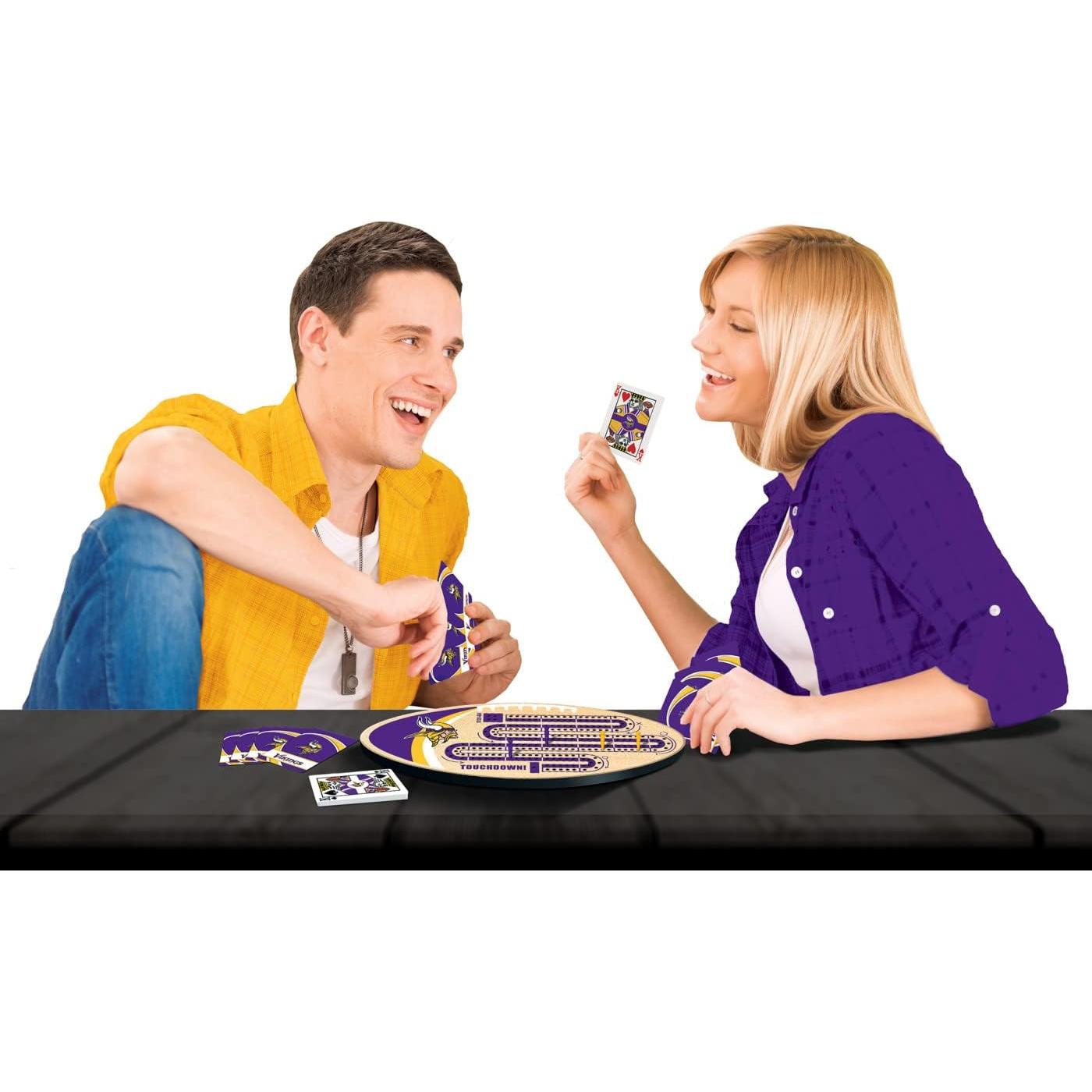 Juego de Mesa Cribbage NFL Masterpieces - Minnesota Vikings