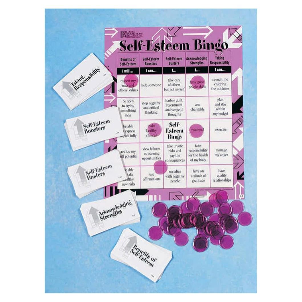 Juego de Bingo de Autoestima para Adultos - The Guidance Group