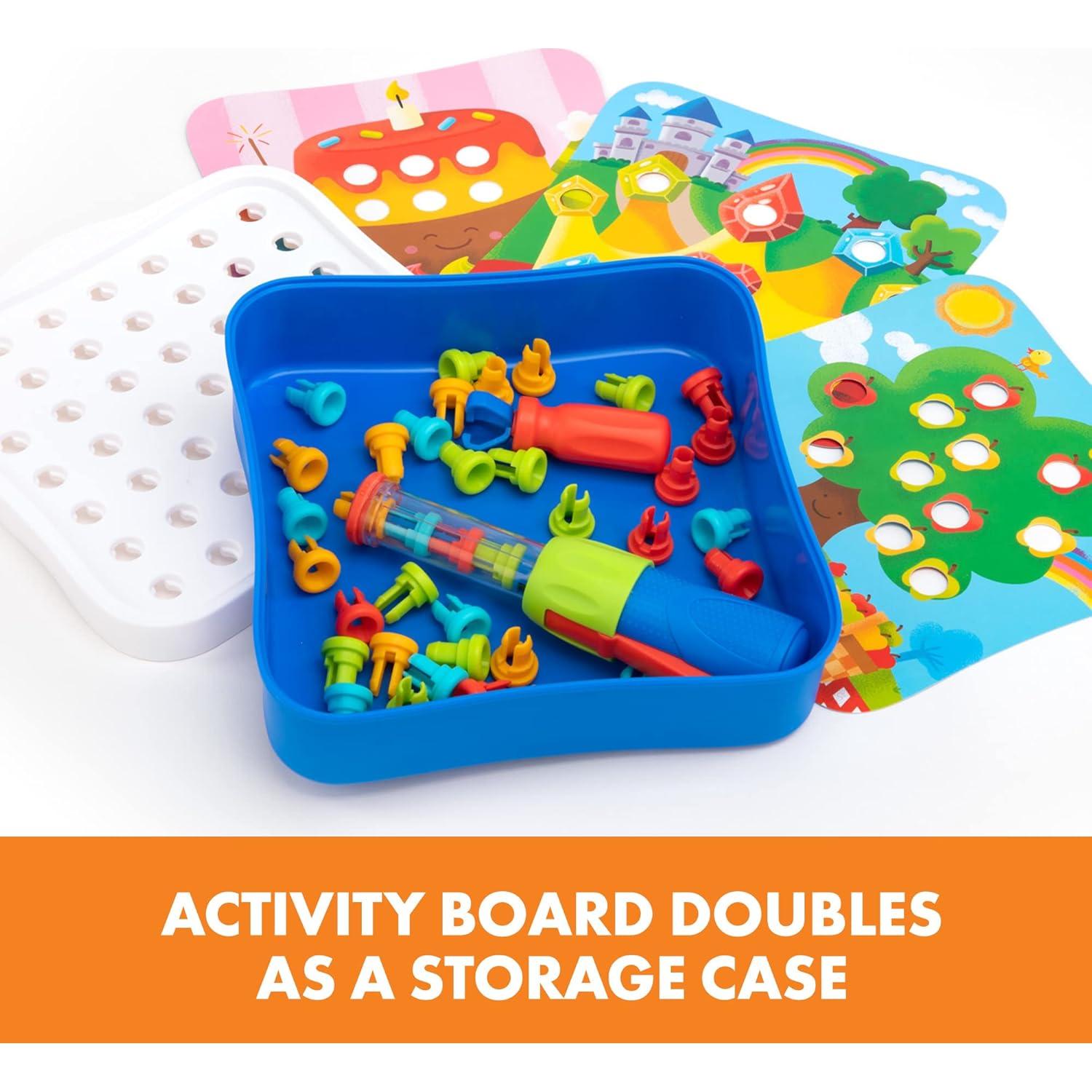 Taller de Remaches Educational Insights 54 Piezas Juguete STEM