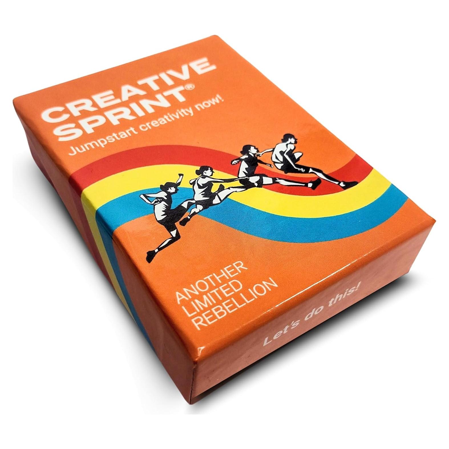 Juego de Cartas de Creatividad Sprint Creativo - 52 Avisos