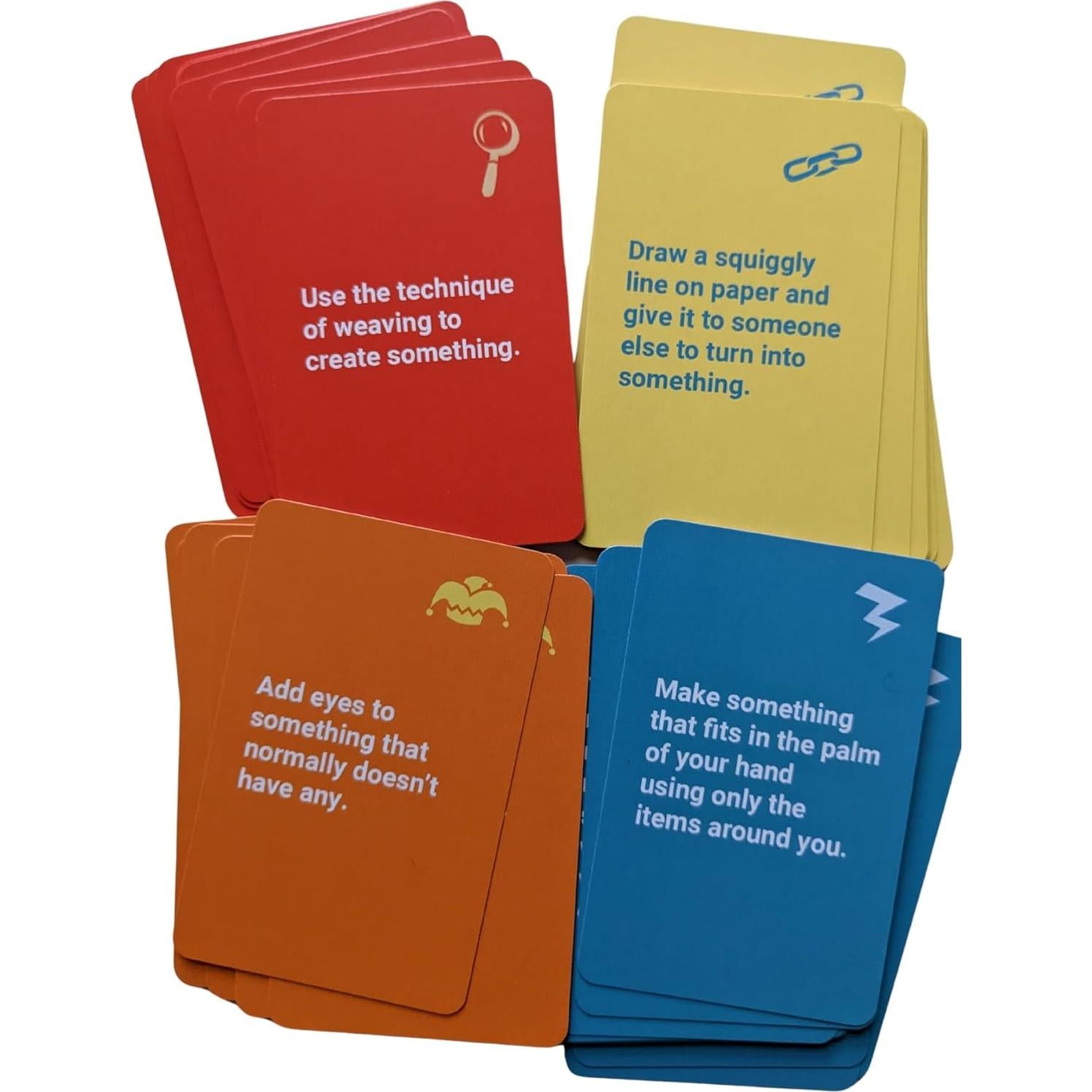 Juego de Cartas de Creatividad Sprint Creativo - 52 Avisos