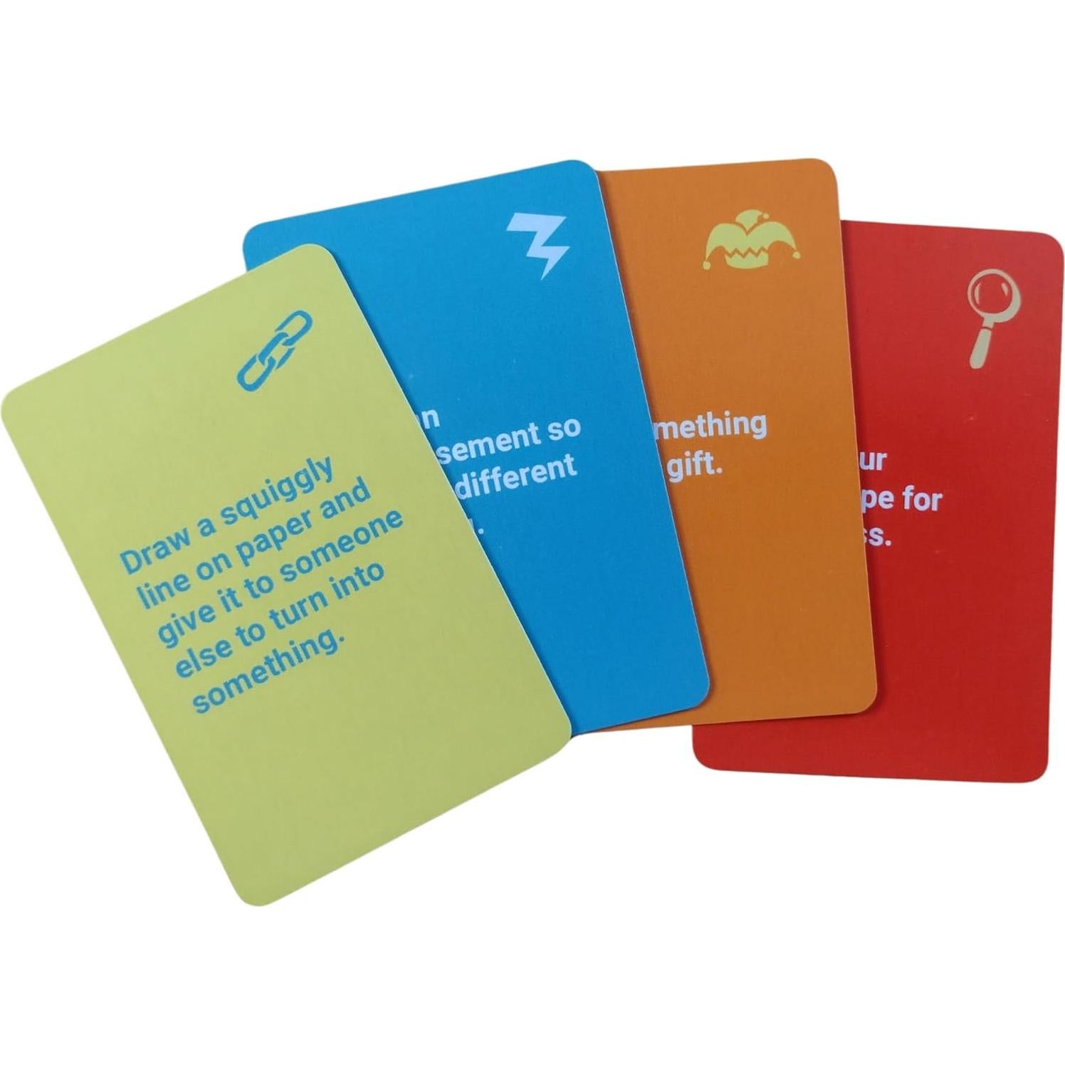 Juego de Cartas de Creatividad Sprint Creativo - 52 Avisos