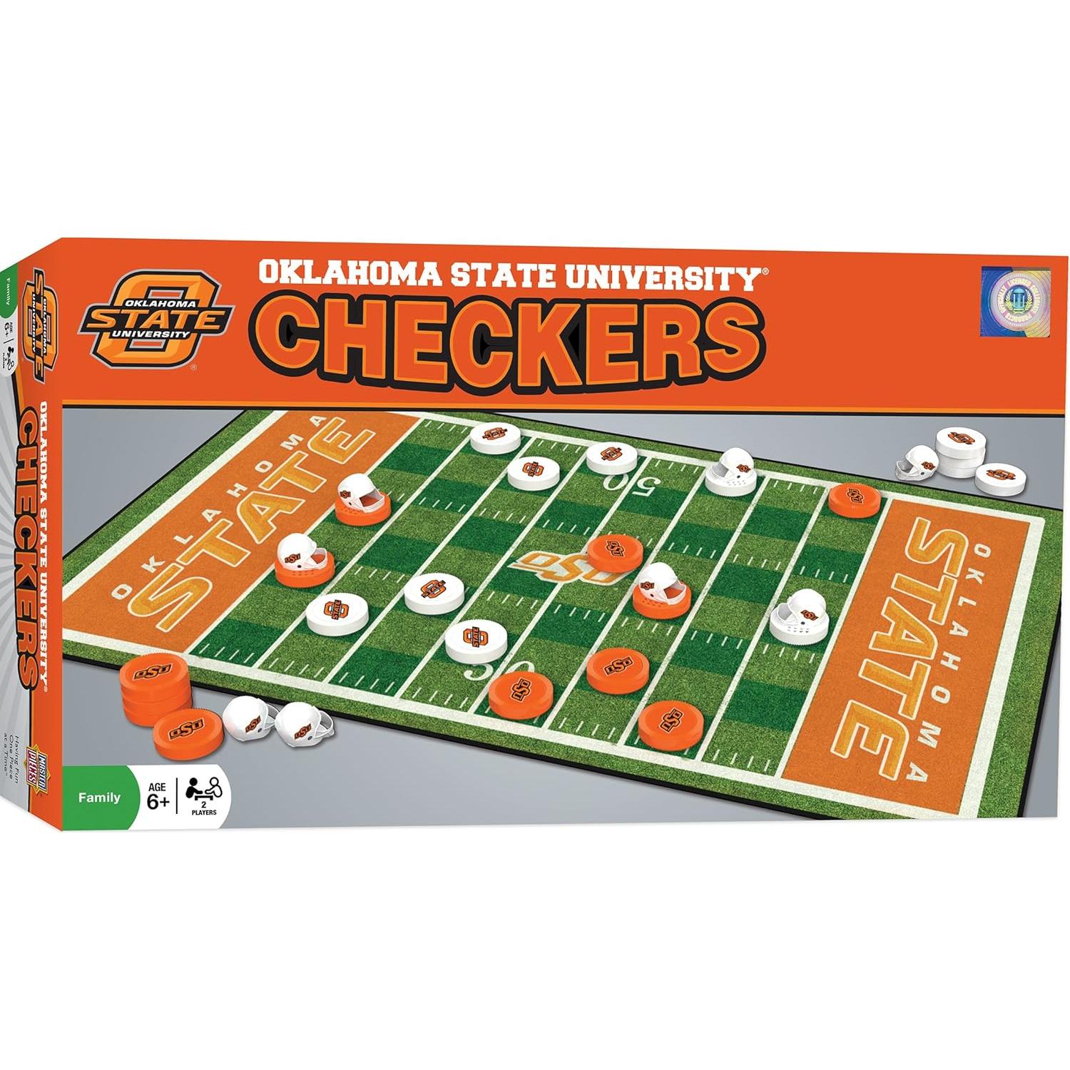 Juego de Damas MasterPieces Oklahoma State Cowboys 33x54.6cm