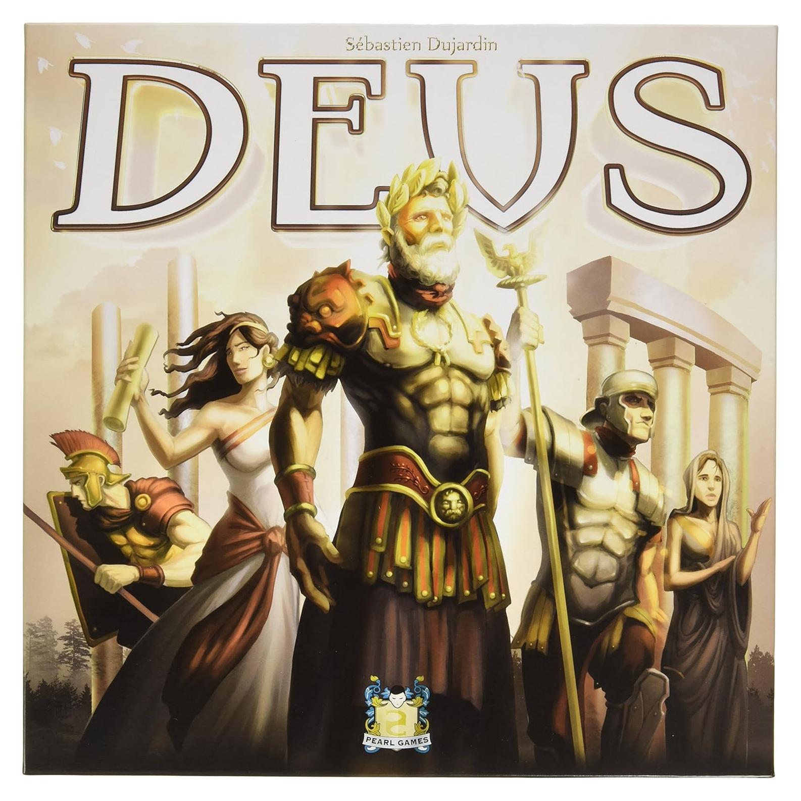 Juego de Mesa Deus Asmodee - Estrategia y Aventura 2-4 Jugadores