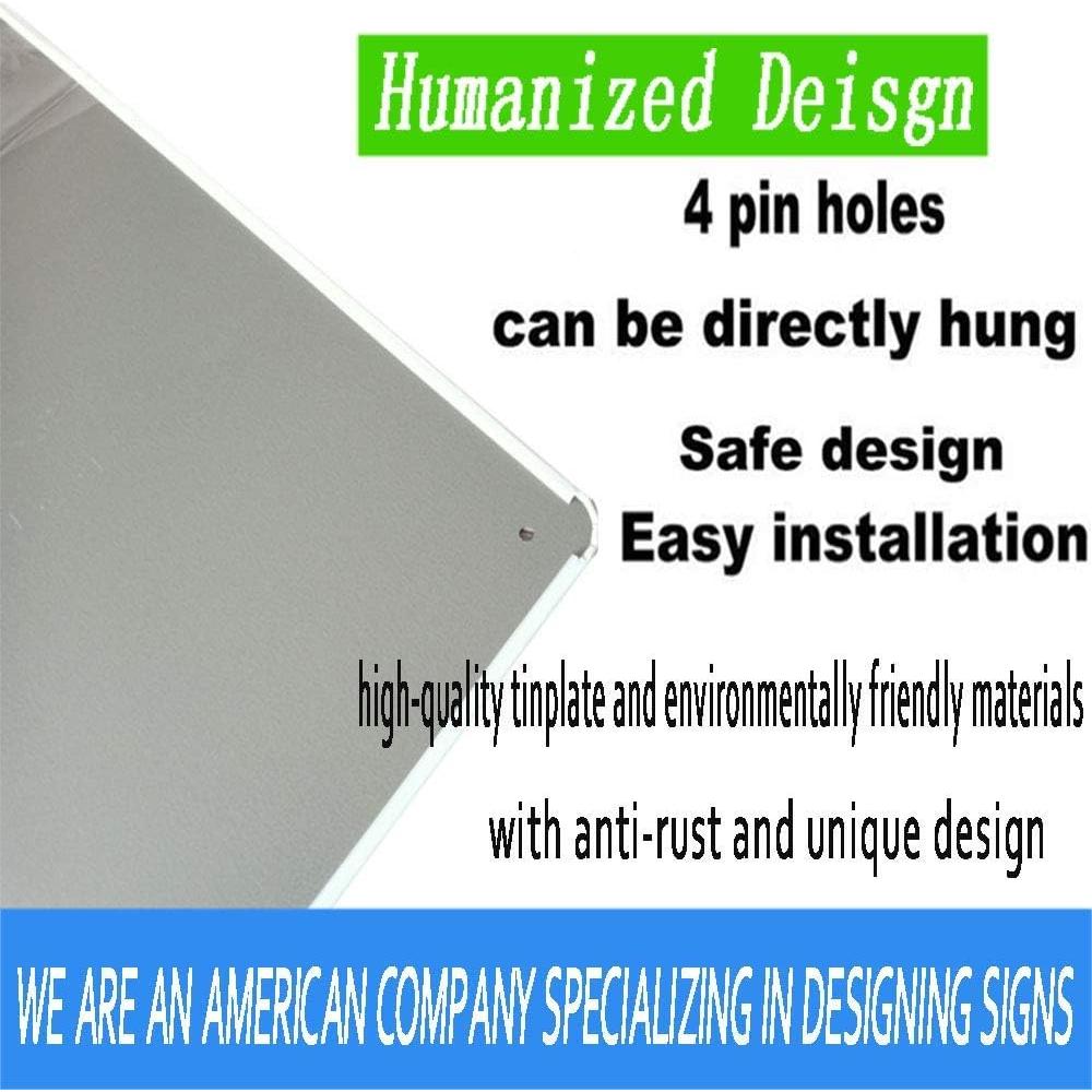 Cartel de Metal Retro Eletina 30x20 cm Decoración Vintage