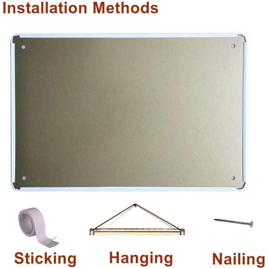 Cartel de Metal Retro Eletina 30x20 cm Decoración Vintage