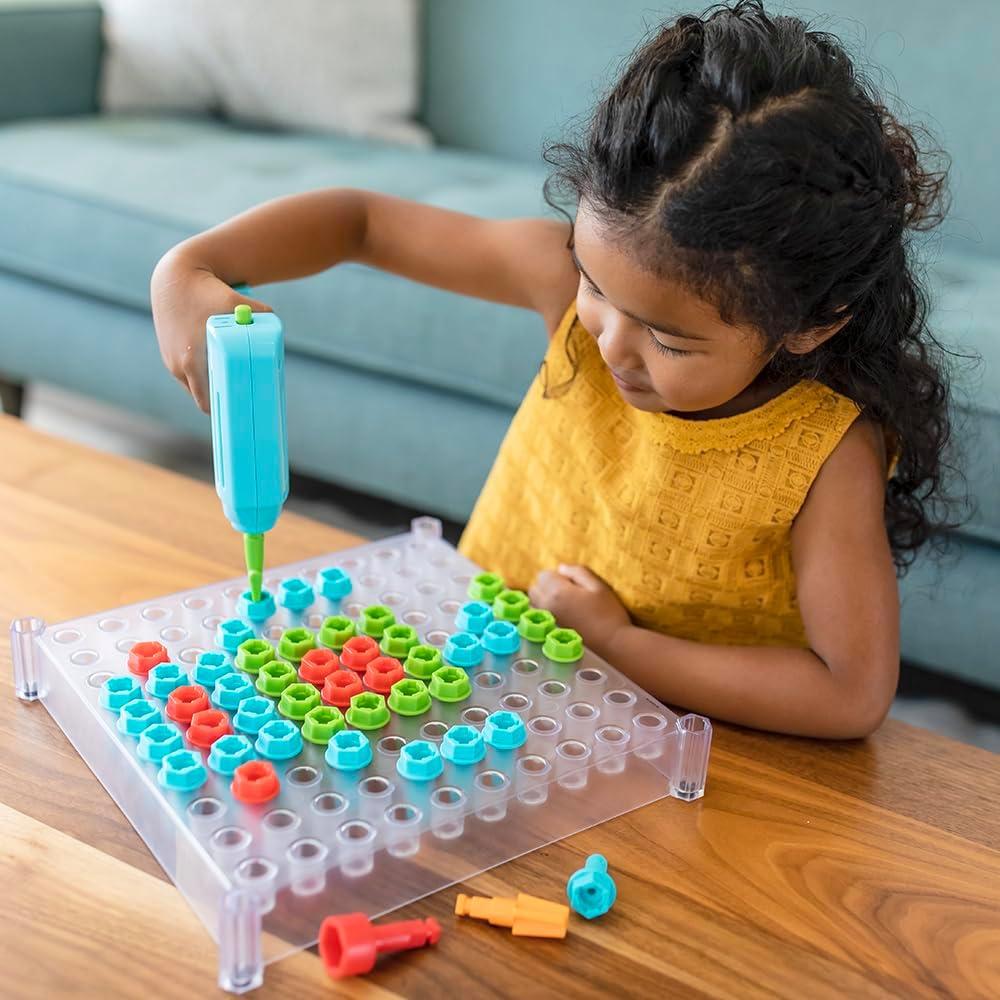 Taller Creativo Design & Drill Educational Insights - Juguete de Construcción para Niños