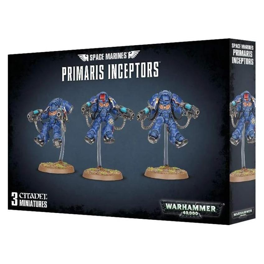 Kit de Plástico Inceptors Primaris Games Workshop - 3 Miniaturas
