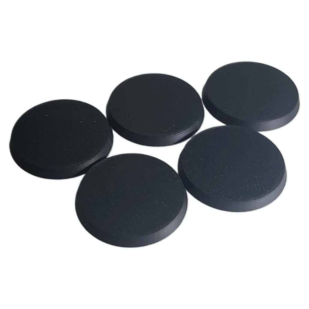 Lote de 5 Bases Redondas de 40mm para Warhammer 40k y AoS