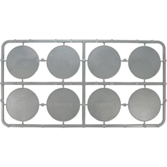 Bases Redondas de Plástico Warlord Games - Paquete Mixto 25mm, 40mm, 60mm