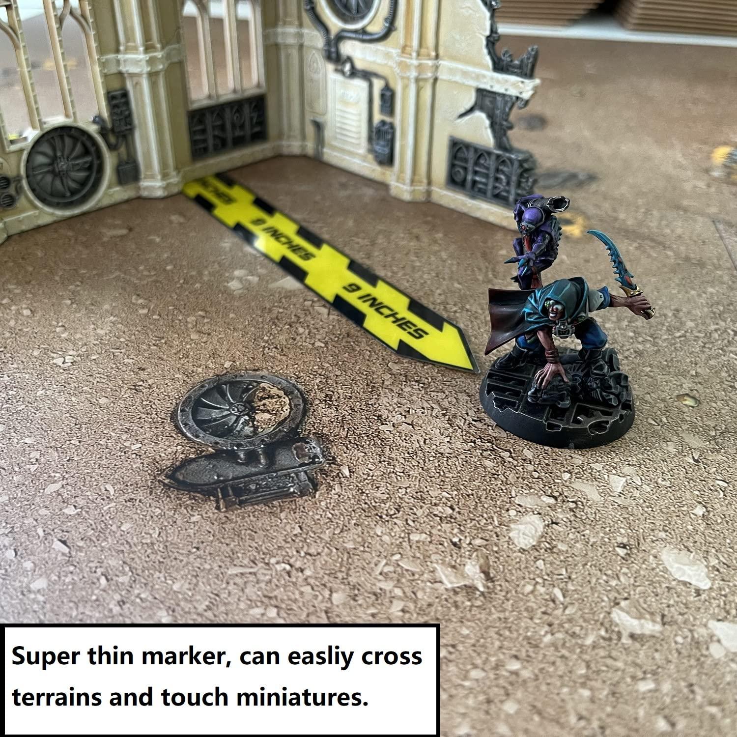 Regla de Medición Jucoci 22.86 cm para Juegos de Guerra