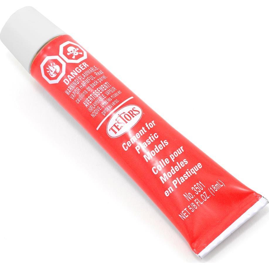 Pegamento para Modelos de Plástico Testors 3501 - 6 Tubos