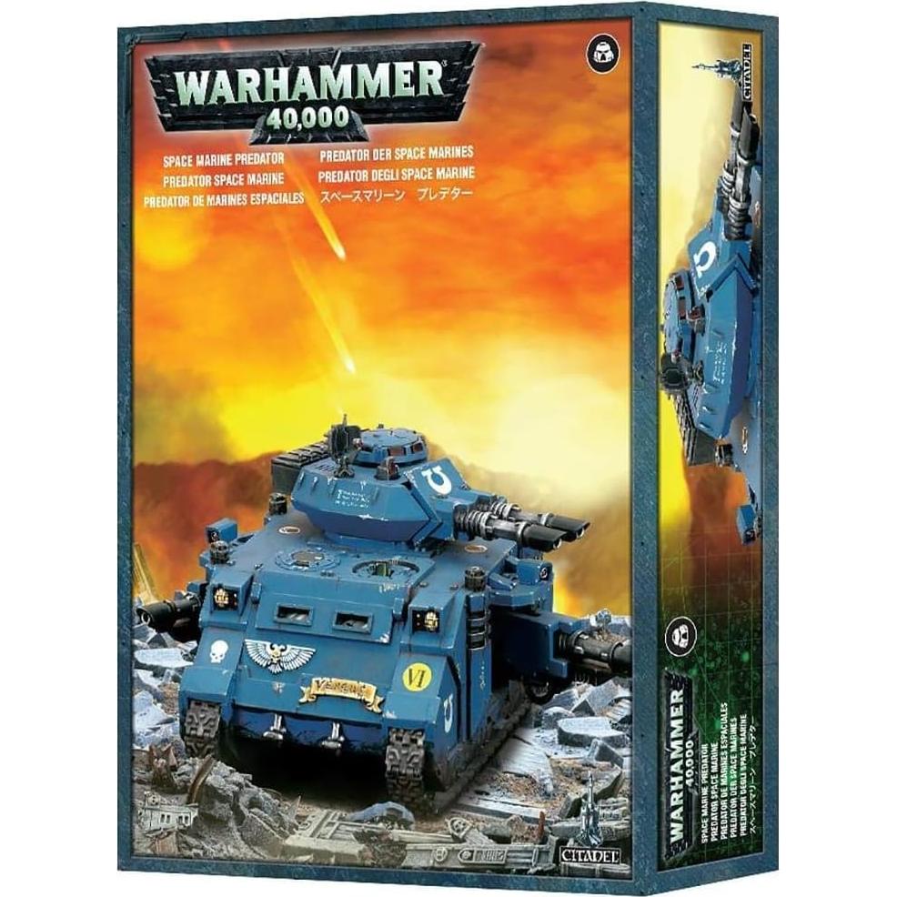 Tanque Predador Games Workshop 94 Piezas Sin Pintar
