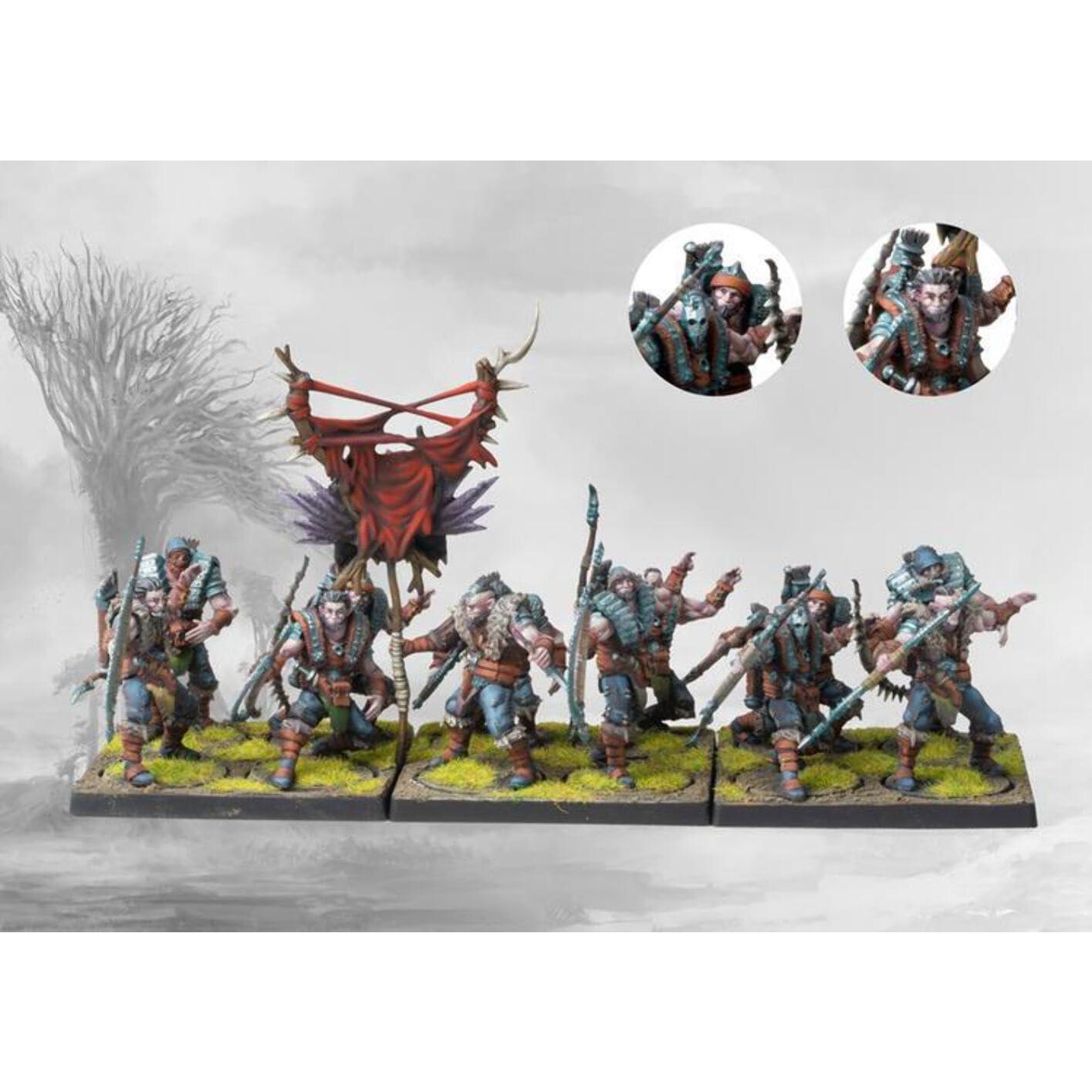 Miniaturas Conquista Nords Stalkers Para Bellum Games 12 Pzas