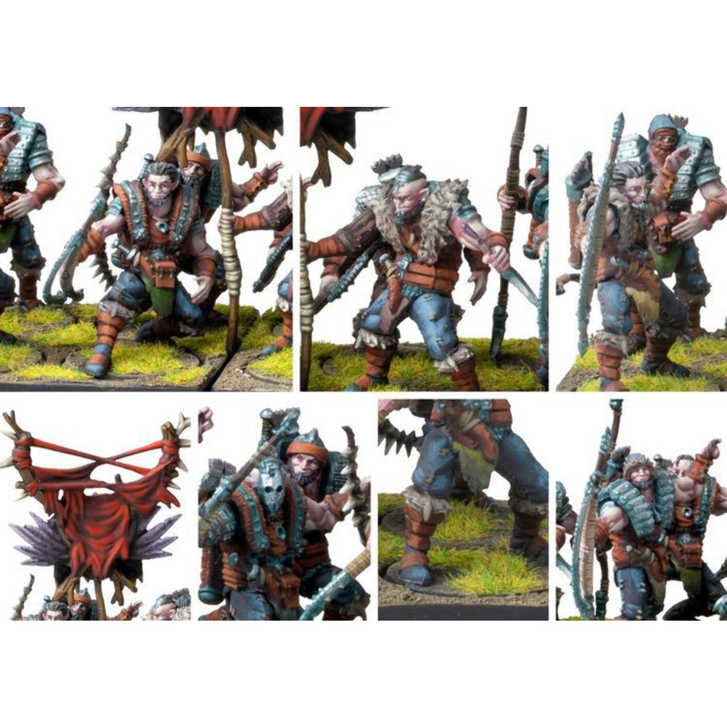 Miniaturas Conquista Nords Stalkers Para Bellum Games 12 Pzas