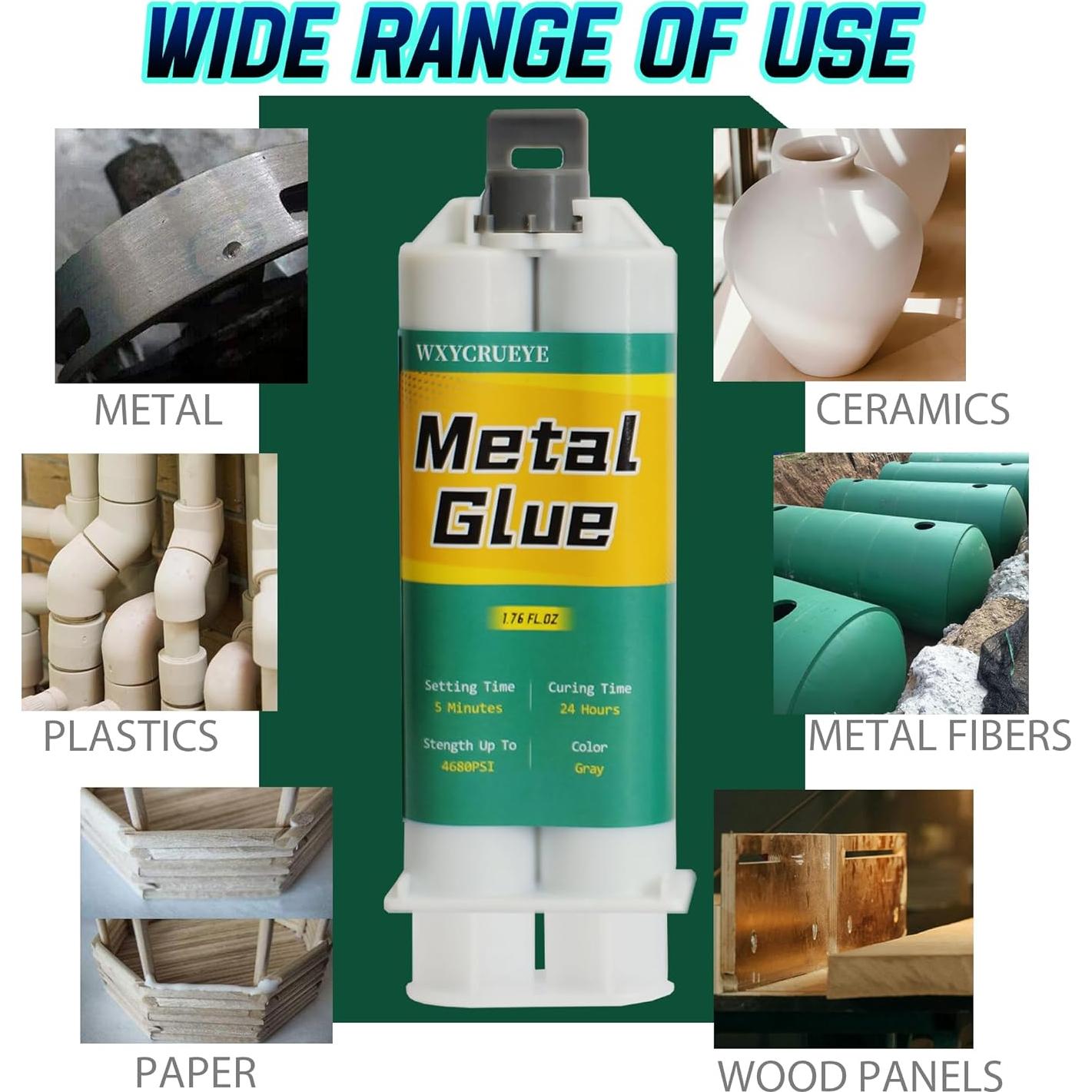 Pegamento Metálico WXYCRUEYE 50g Alta Resistencia Impermeable