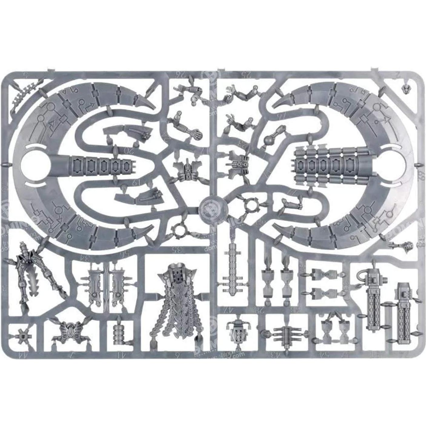 Juego de mesa Necron Barge de Comando Games Workshop 99120110013