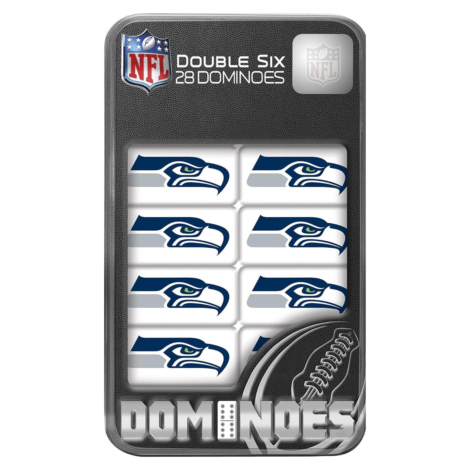 Juego de dominó MasterPieces 28 piezas NFL Detroit Lions