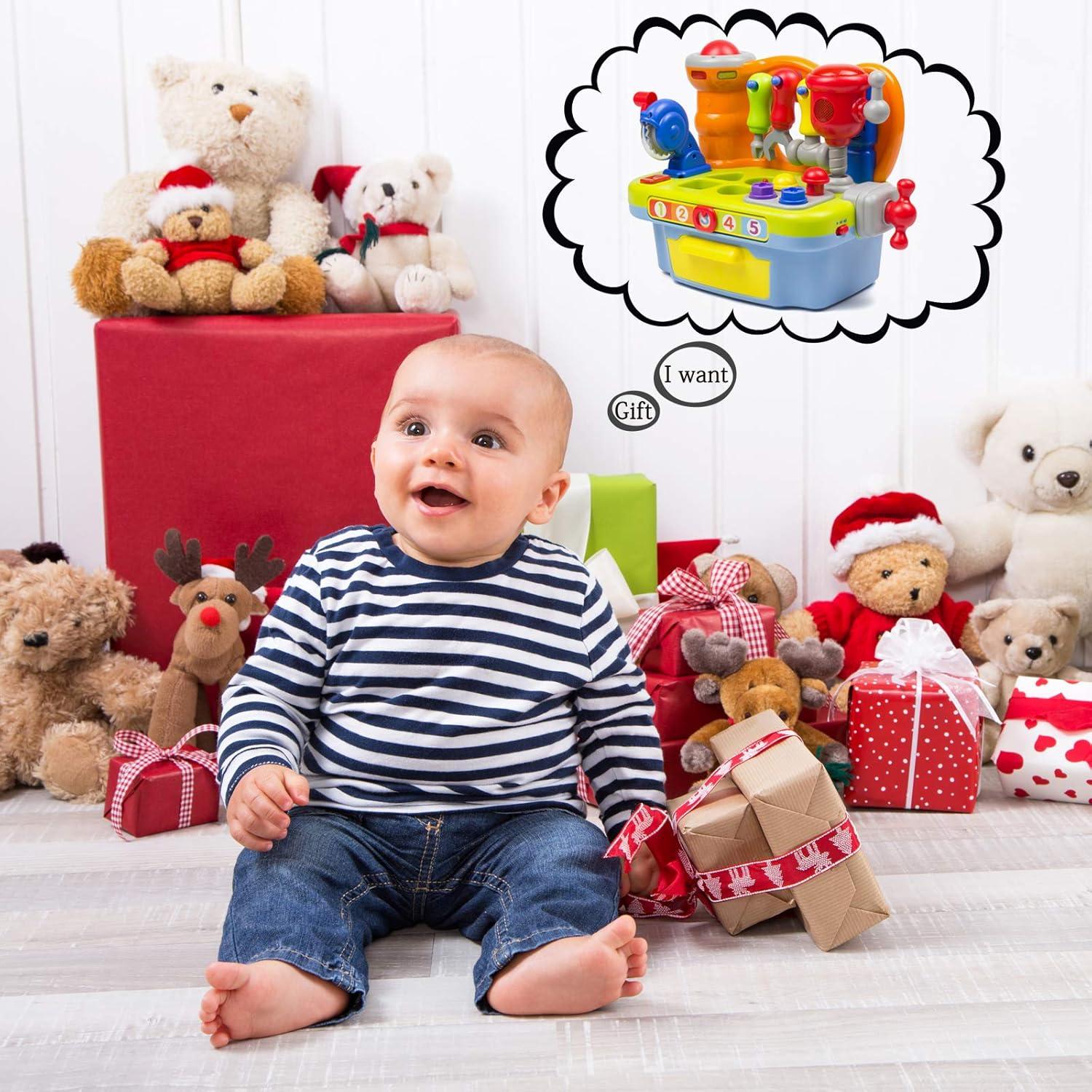 Banco de Trabajo Musical Woby para Niños con Herramientas