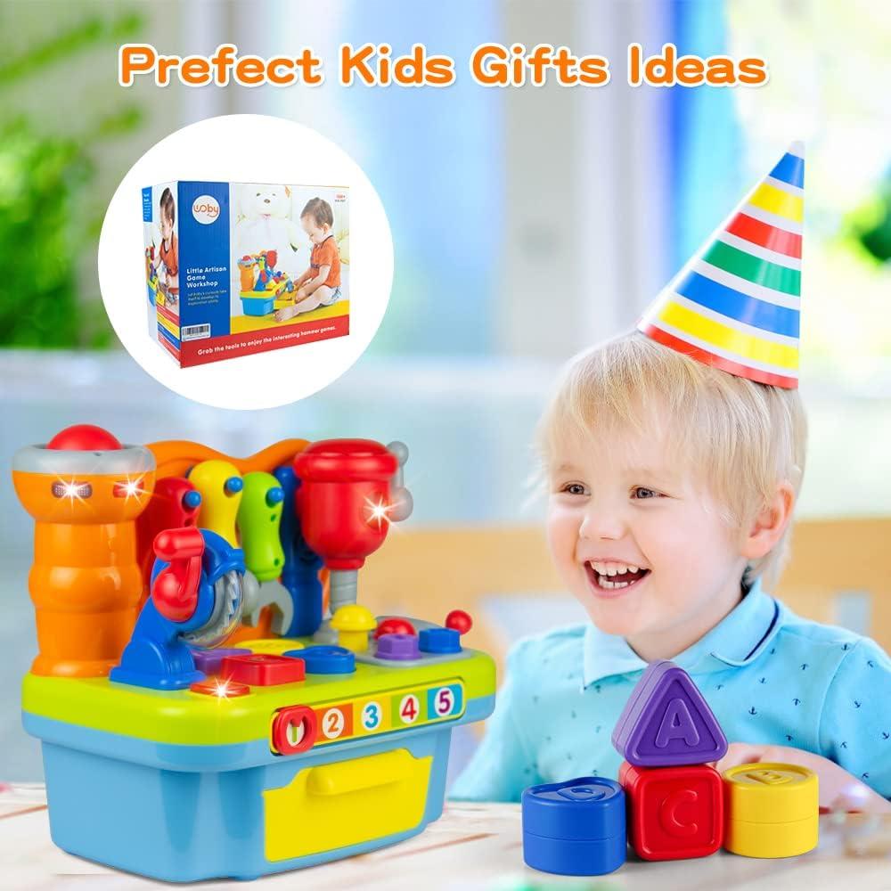 Banco de Trabajo Musical Woby para Niños con Herramientas