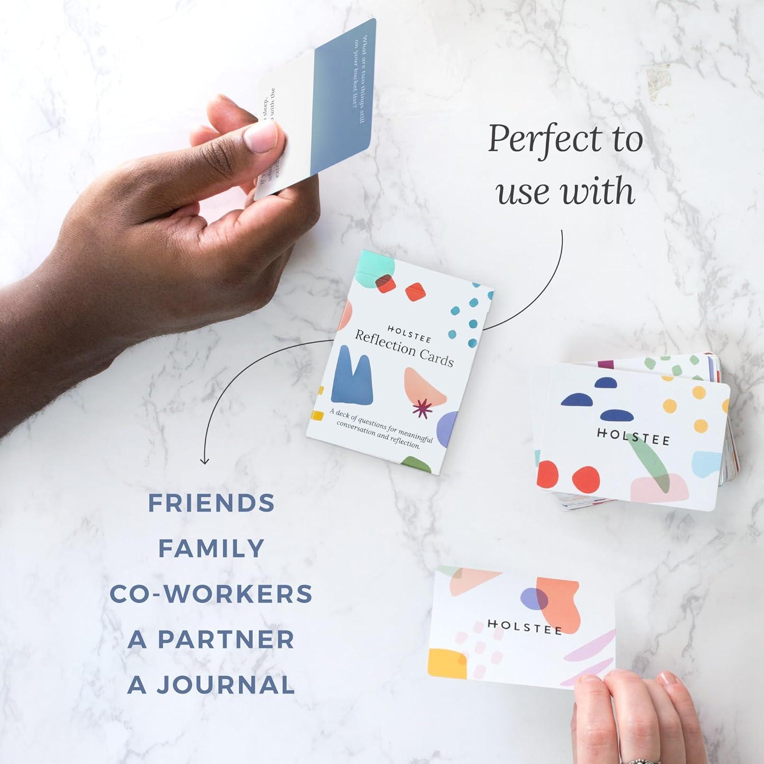 Tarjetas de Reflexión Holstee - Mazo de 100 Preguntas