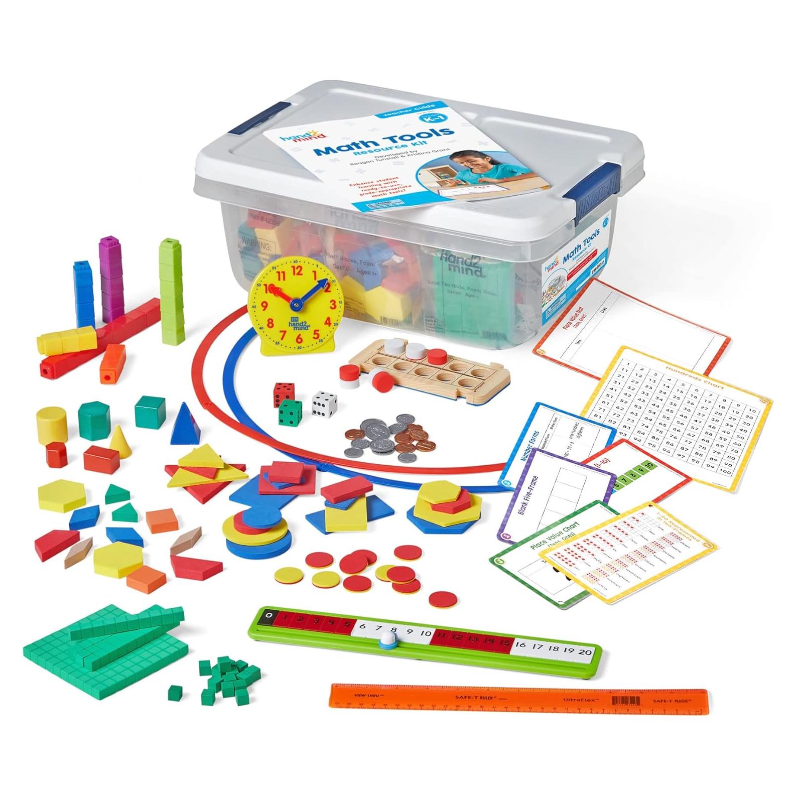 Conjunto de Manipulativos Matemáticos hand2mind K-1 - 2.26 kg