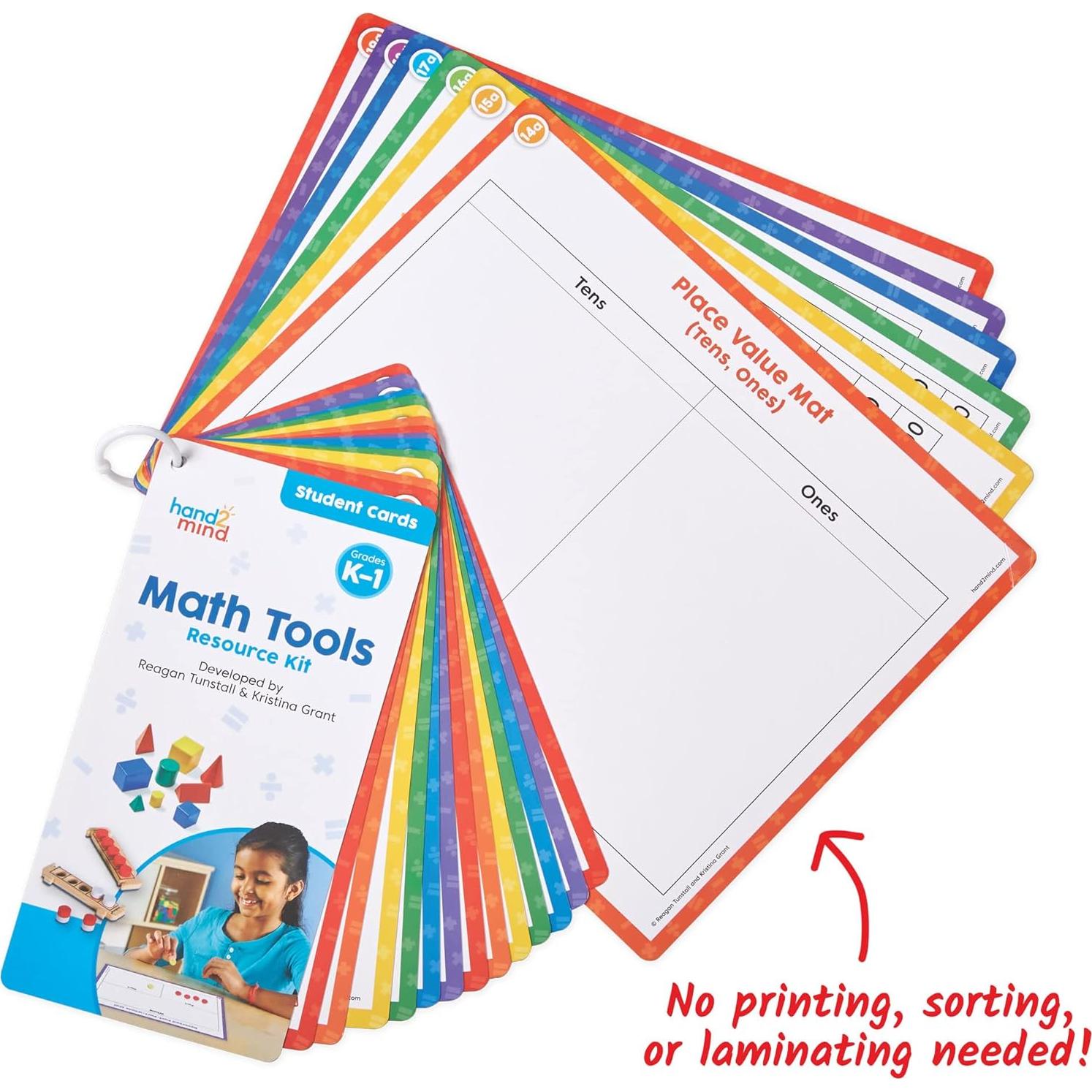 Conjunto de Manipulativos Matemáticos hand2mind K-1 - 2.26 kg