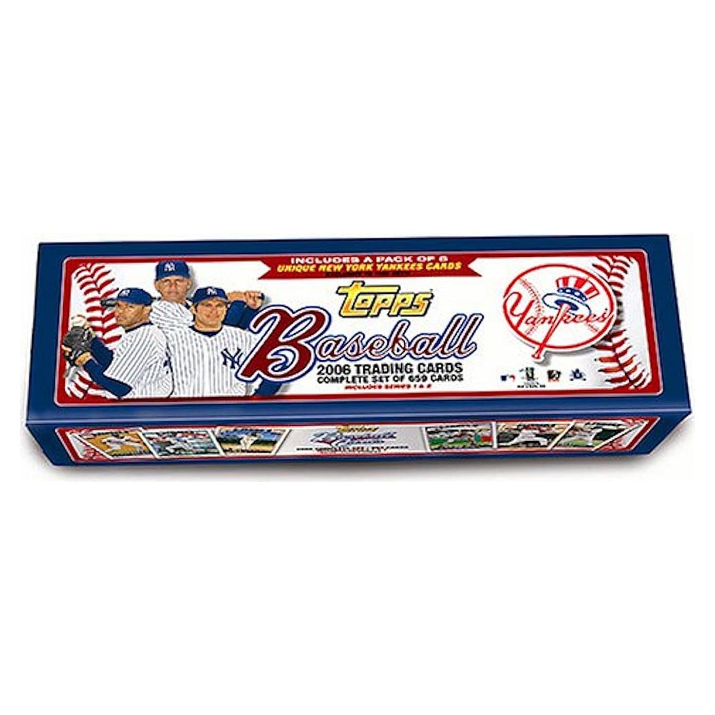 Juego de Tarjetas de Béisbol Topps 2006 Yankees Sellado 659 Tarjetas