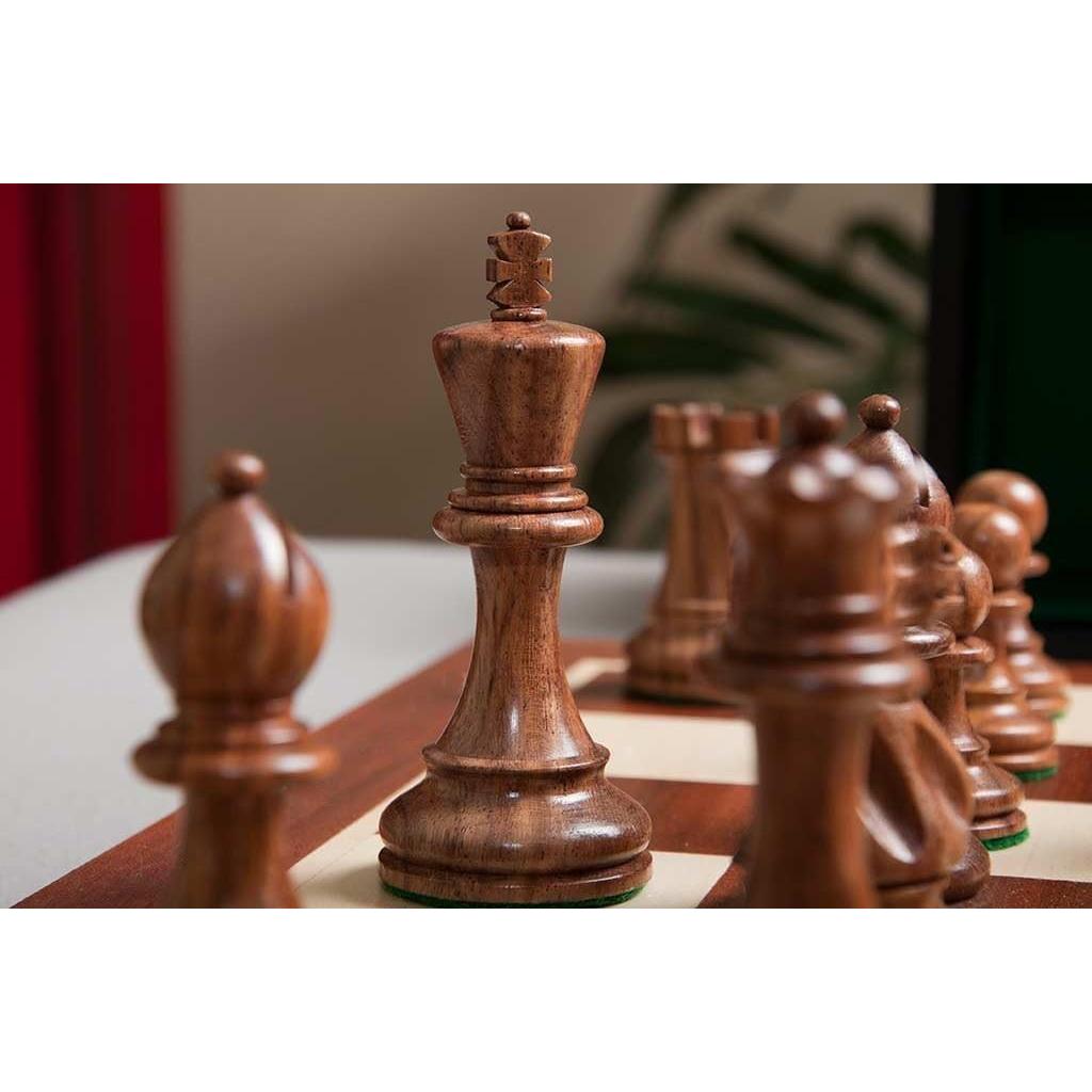 Juego de Ajedrez Grandmaster Staunton con Tablero y Caja