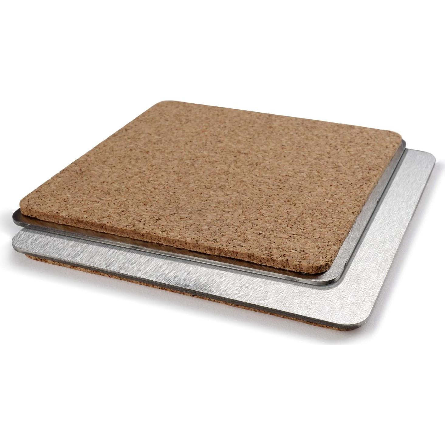 Juego de 4 Posavasos de Acero Inoxidable YouTheFan NHL Kings