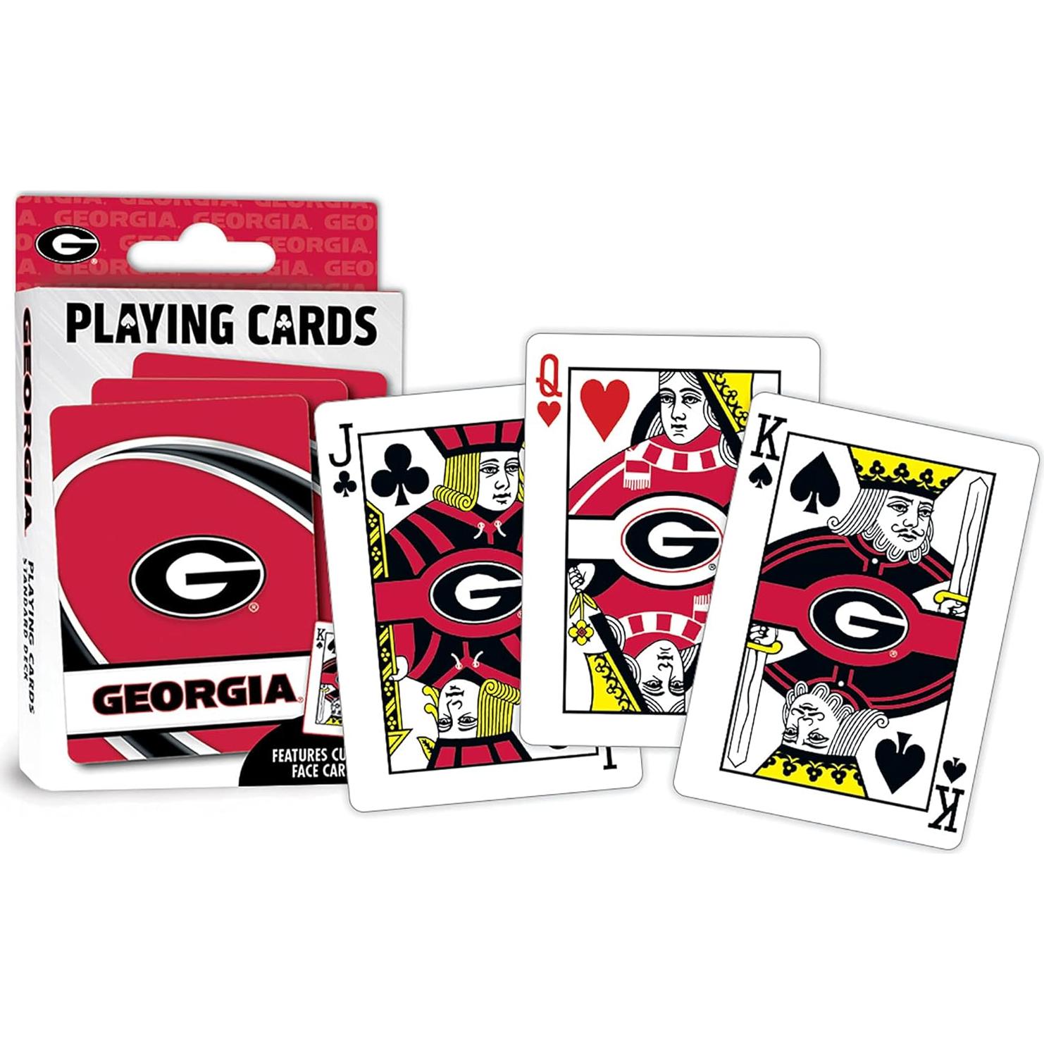 Cartas de Juego NCAA Bulldogs de Georgia - MasterPieces