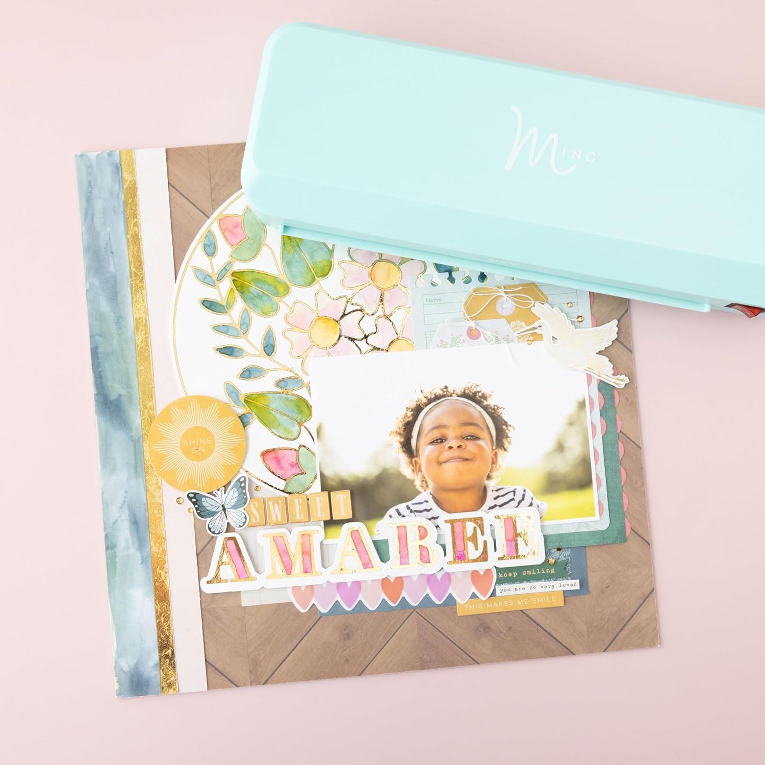 Máquina de Foil We R Makers MINC 21.6 cm Menta con Accesorios