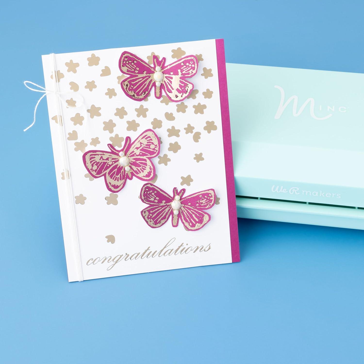 Máquina de Foil We R Makers MINC 21.6 cm Menta con Accesorios