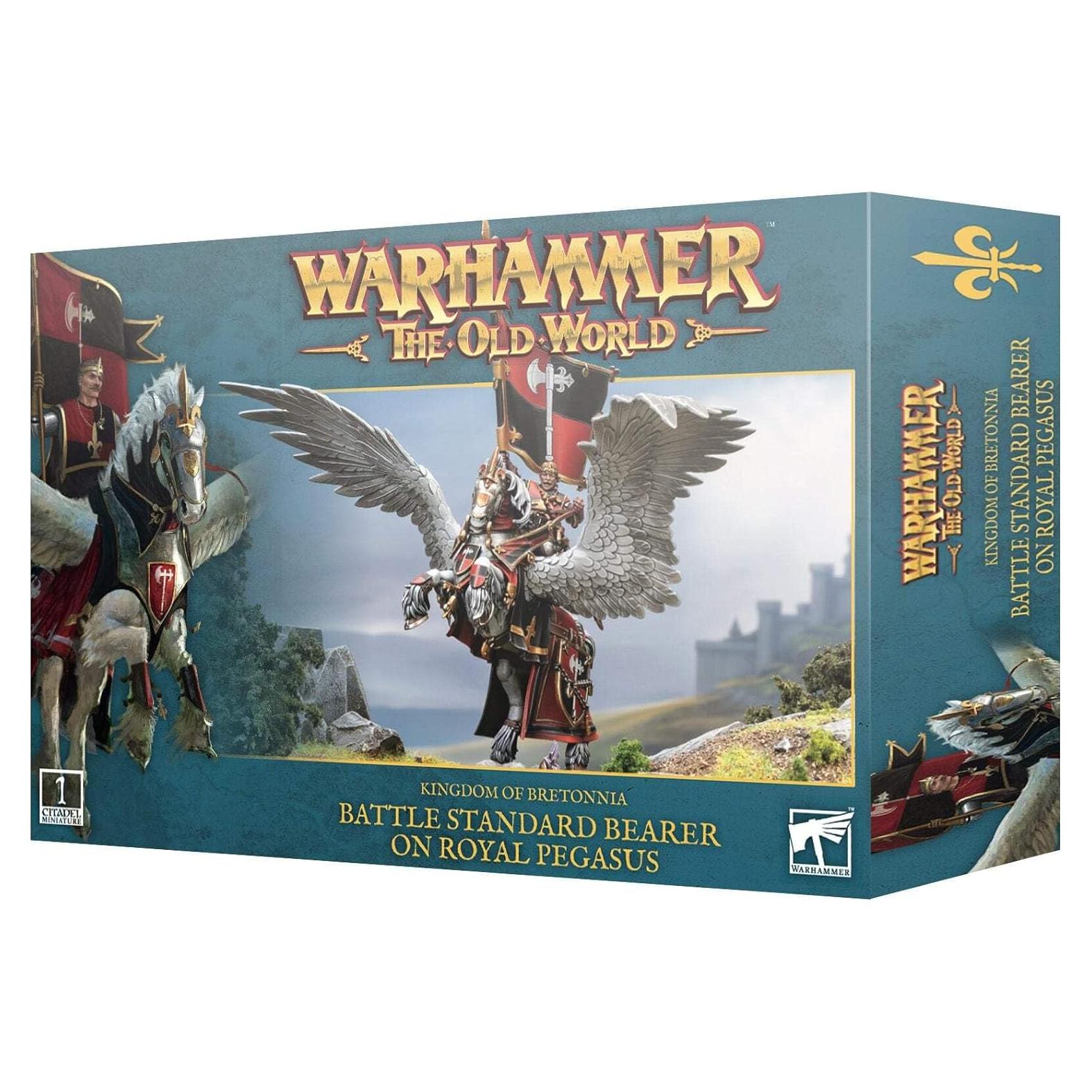 Miniatura Estandarte de Batalla Pegaso Real Warhammer