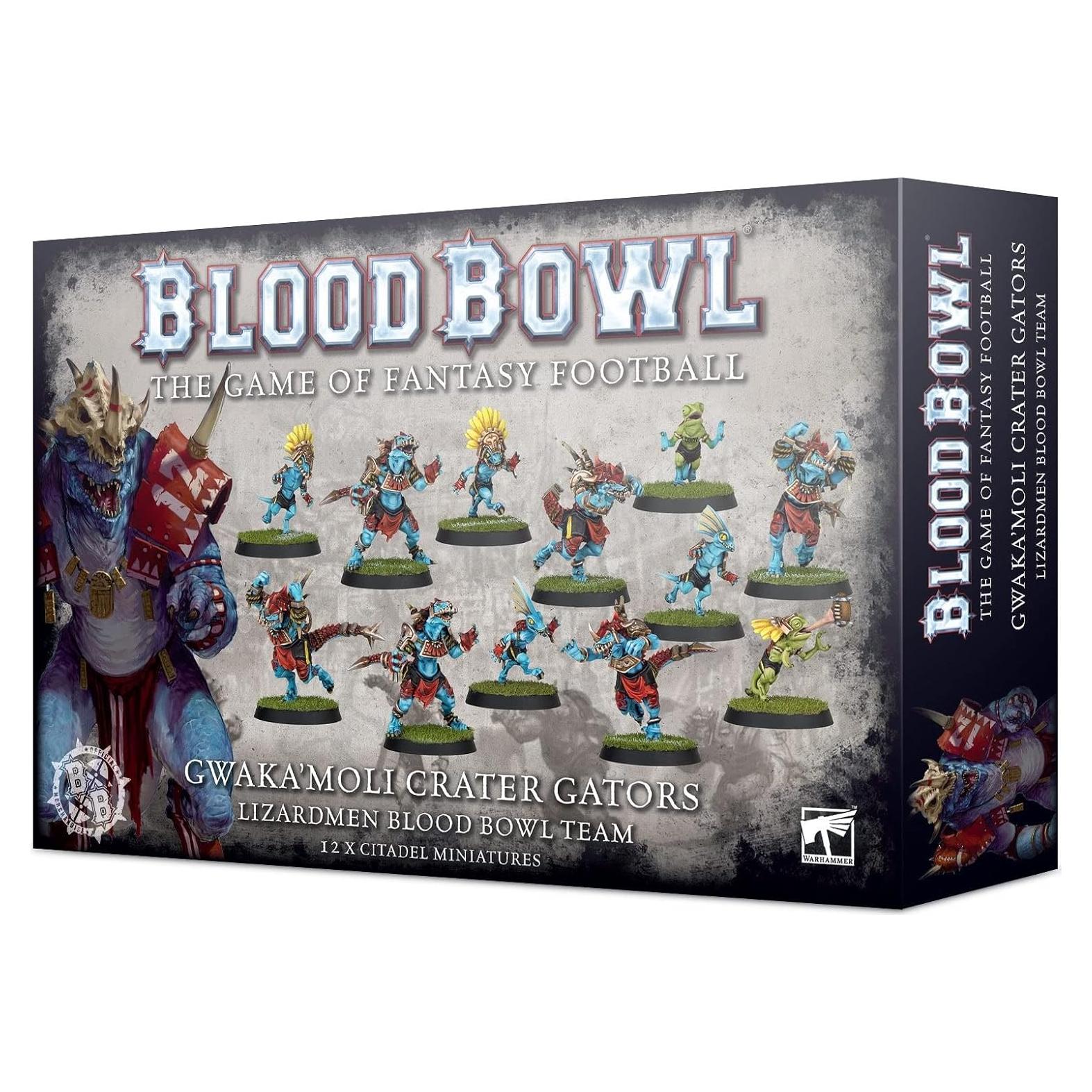 Equipo de Hombres Lagarto Blood Bowl Gators Gwaka'moli - Games Workshop
