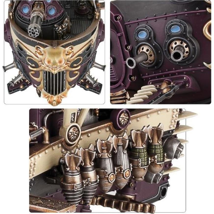 Kit de Plástico Kharadron Overlords Arkanaut Ironclad 152 Piezas